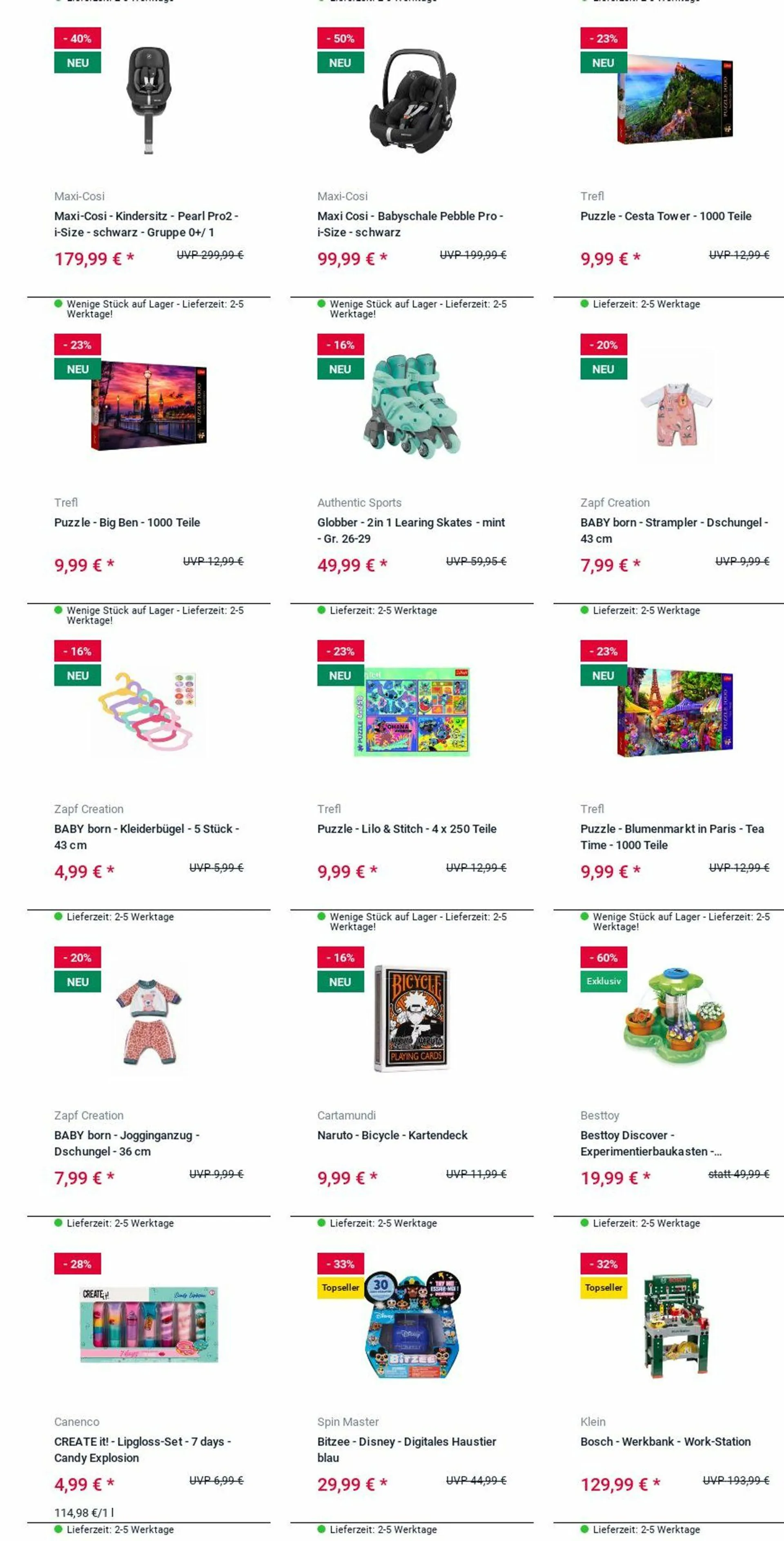 ROFU Kinderland Aktueller Prospekt von 31. März bis 9. April 2025 - Prospekt seite 30