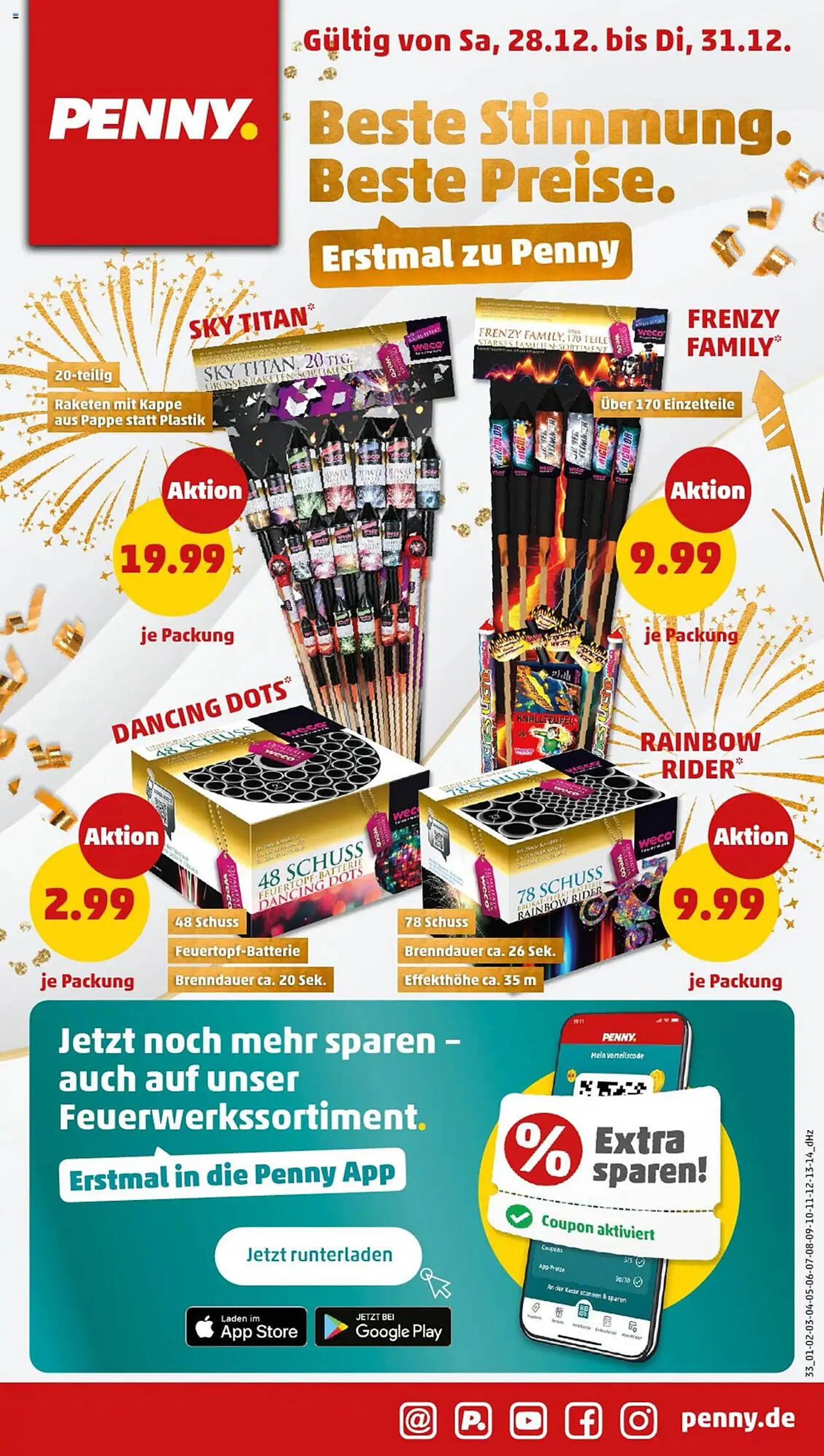 PENNY Prospekt von 23. Dezember bis 28. Dezember 2024 - Prospekt seite 33