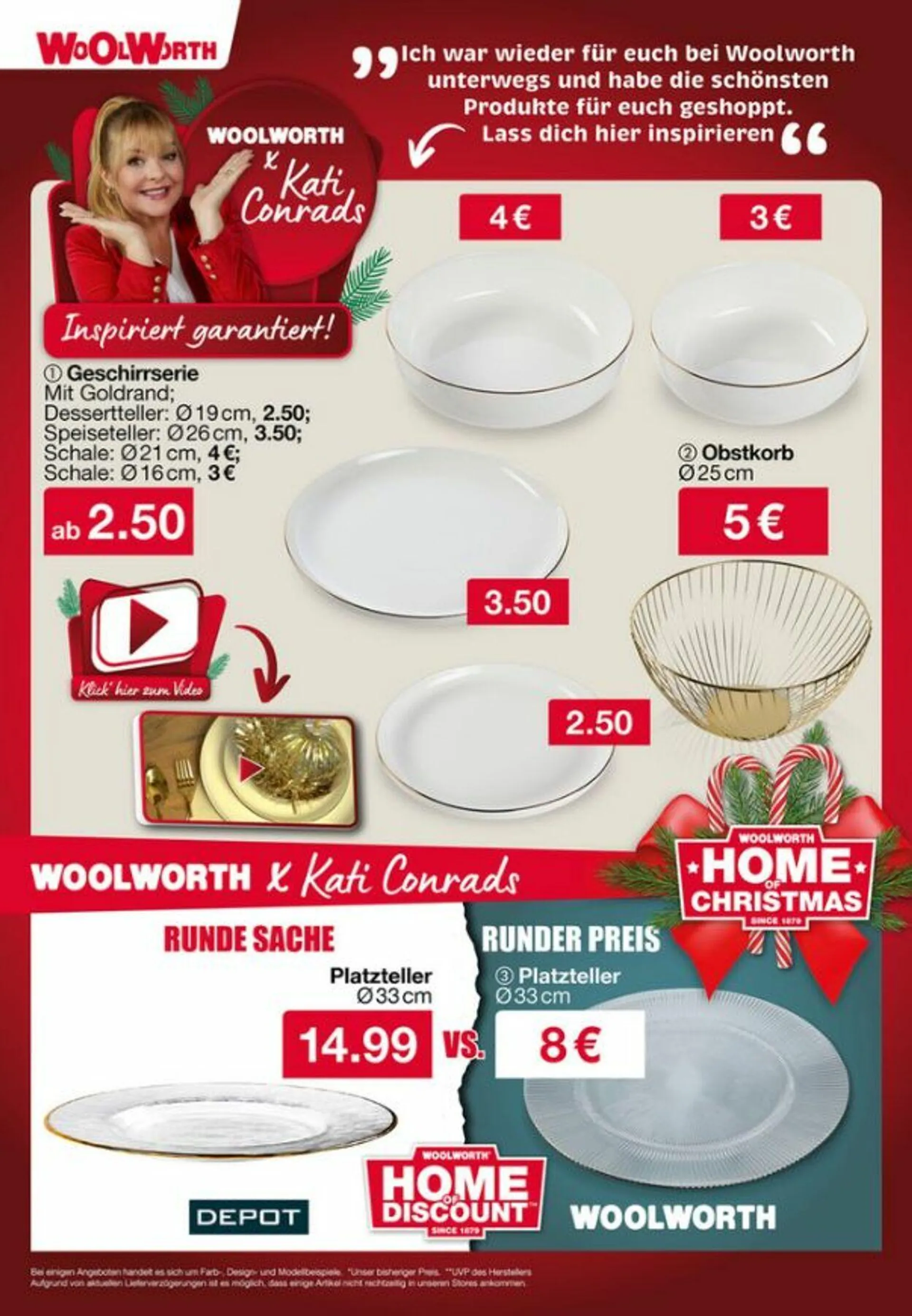 Woolworth Aktueller Prospekt von 21. November bis 5. Dezember 2024 - Prospekt seite 2