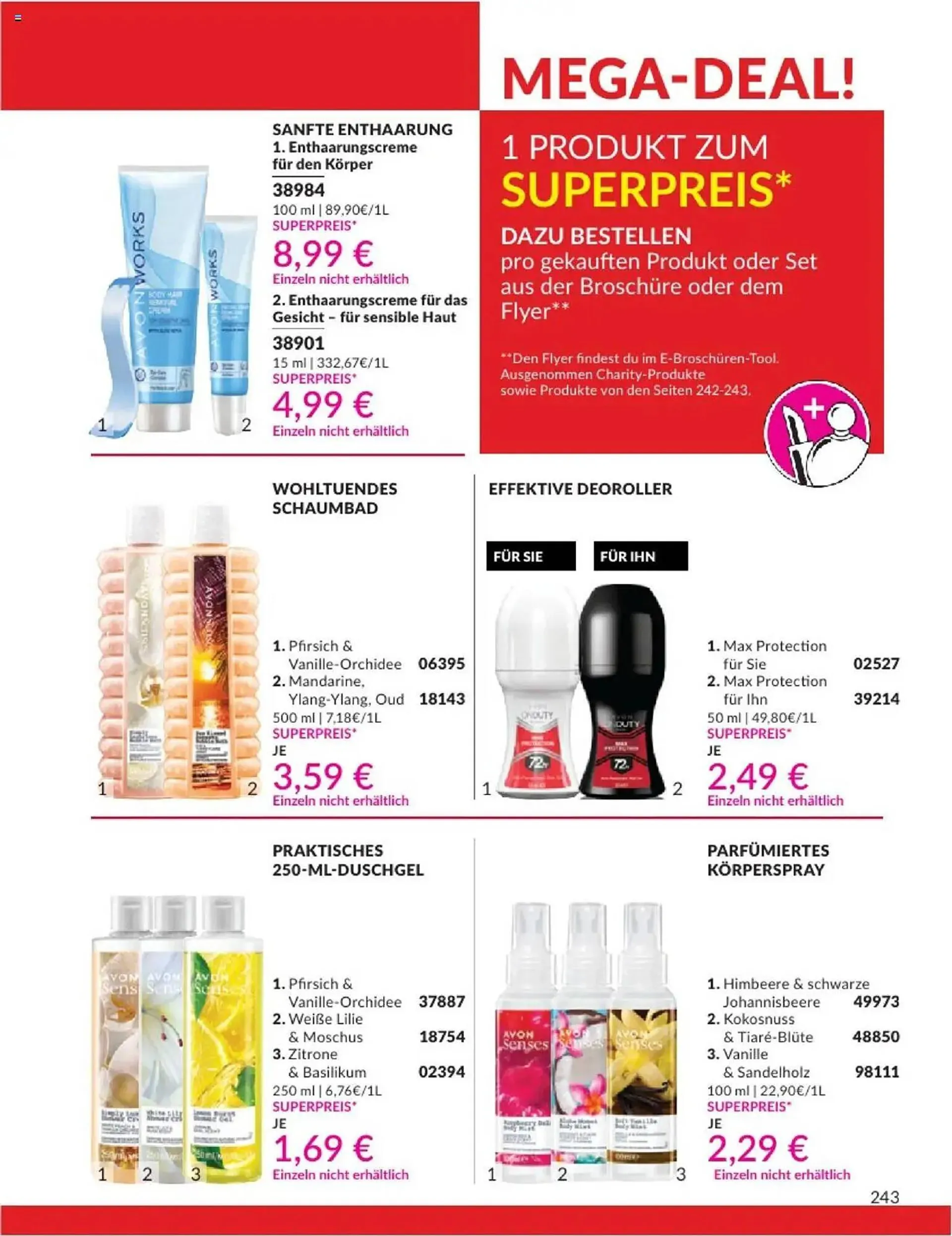 Avon Prospekt von 1. Dezember bis 30. Dezember 2024 - Prospekt seite 243