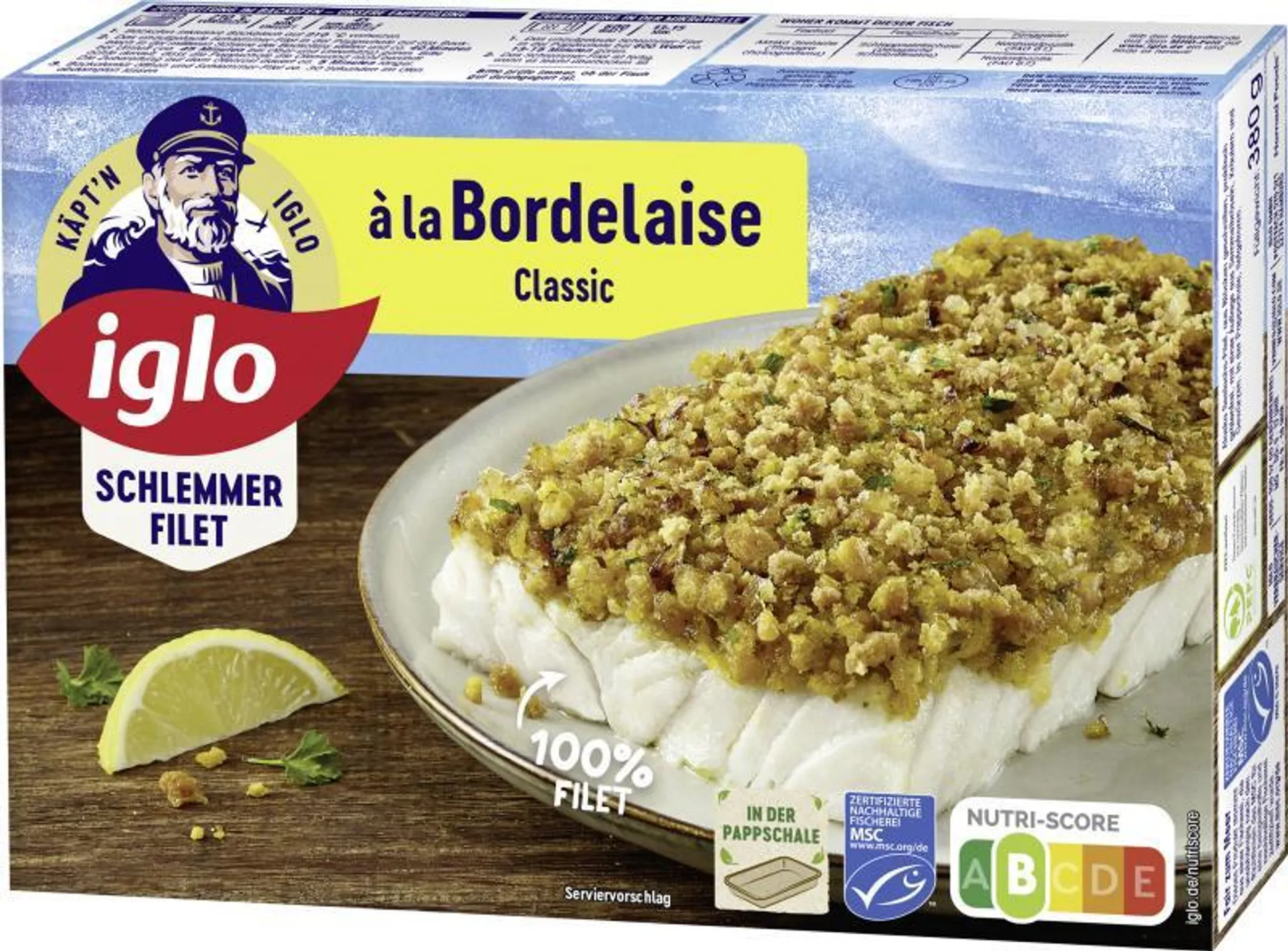 Iglo Schlemmer Filet à la Bordelaise Classic 380 g