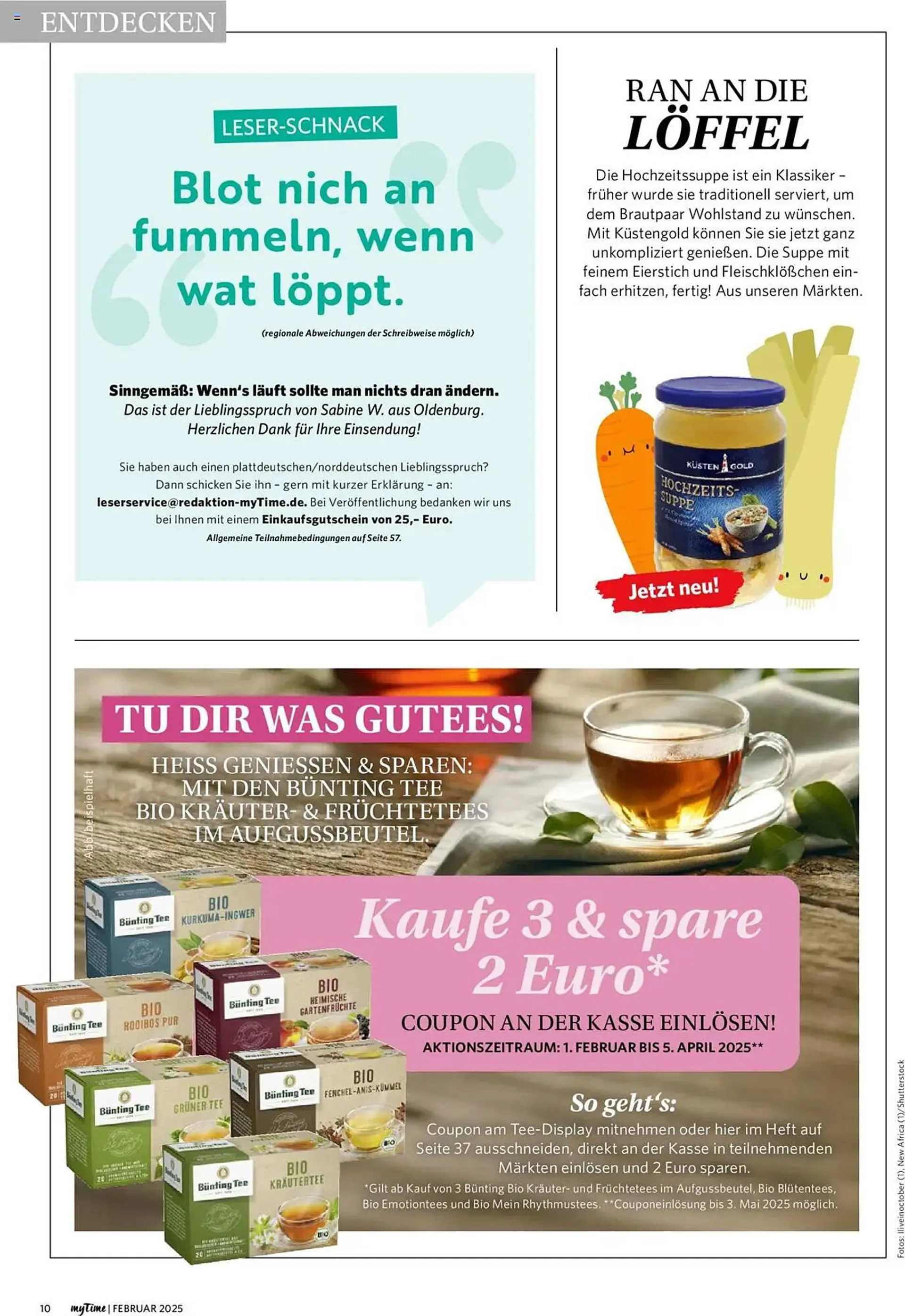 Combi Magazine von 31. Januar bis 28. Februar 2025 - Prospekt seite 10