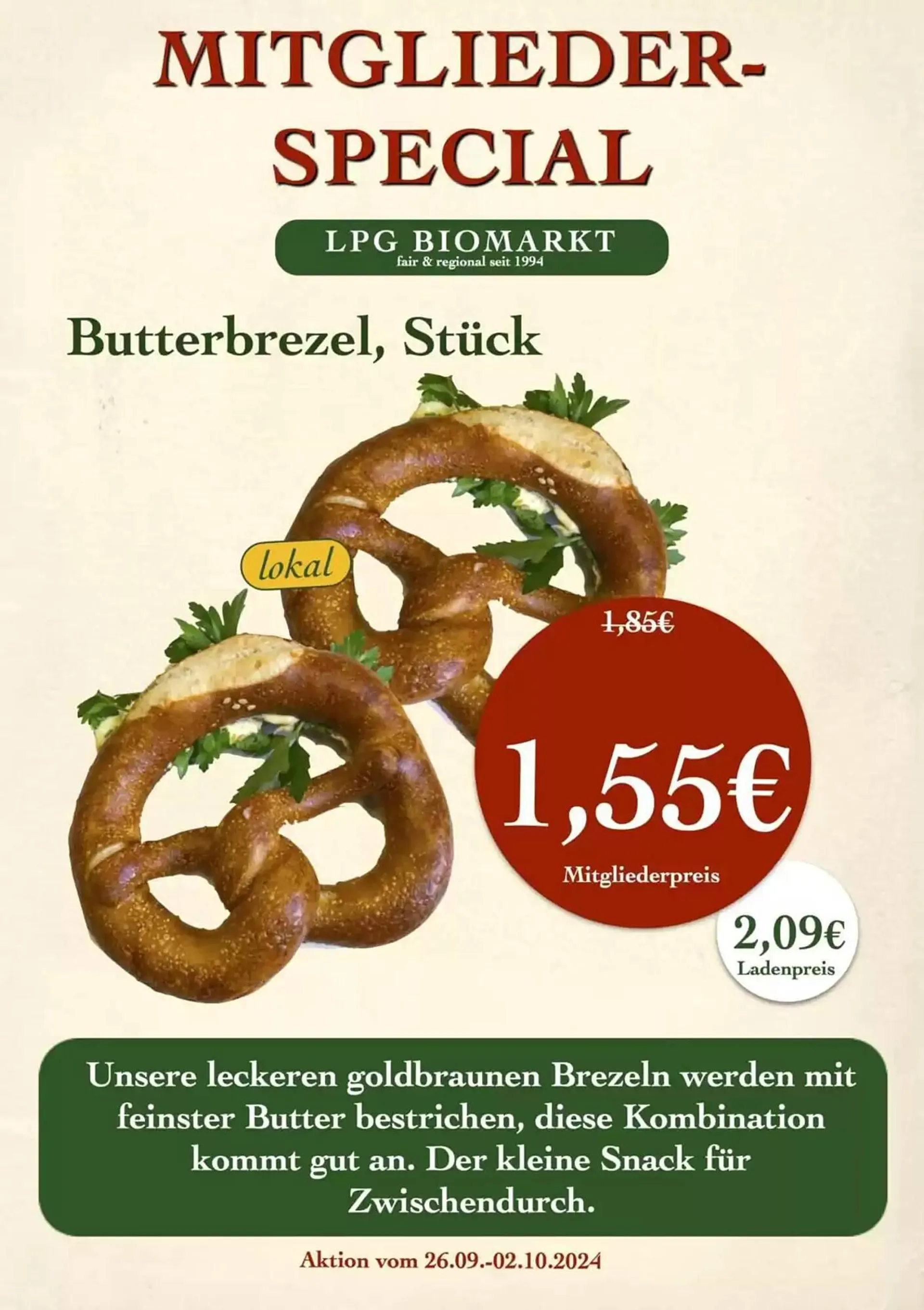 LPG Biomarkt Prospekt von 26. September bis 2. Oktober 2024 - Prospekt seite 12