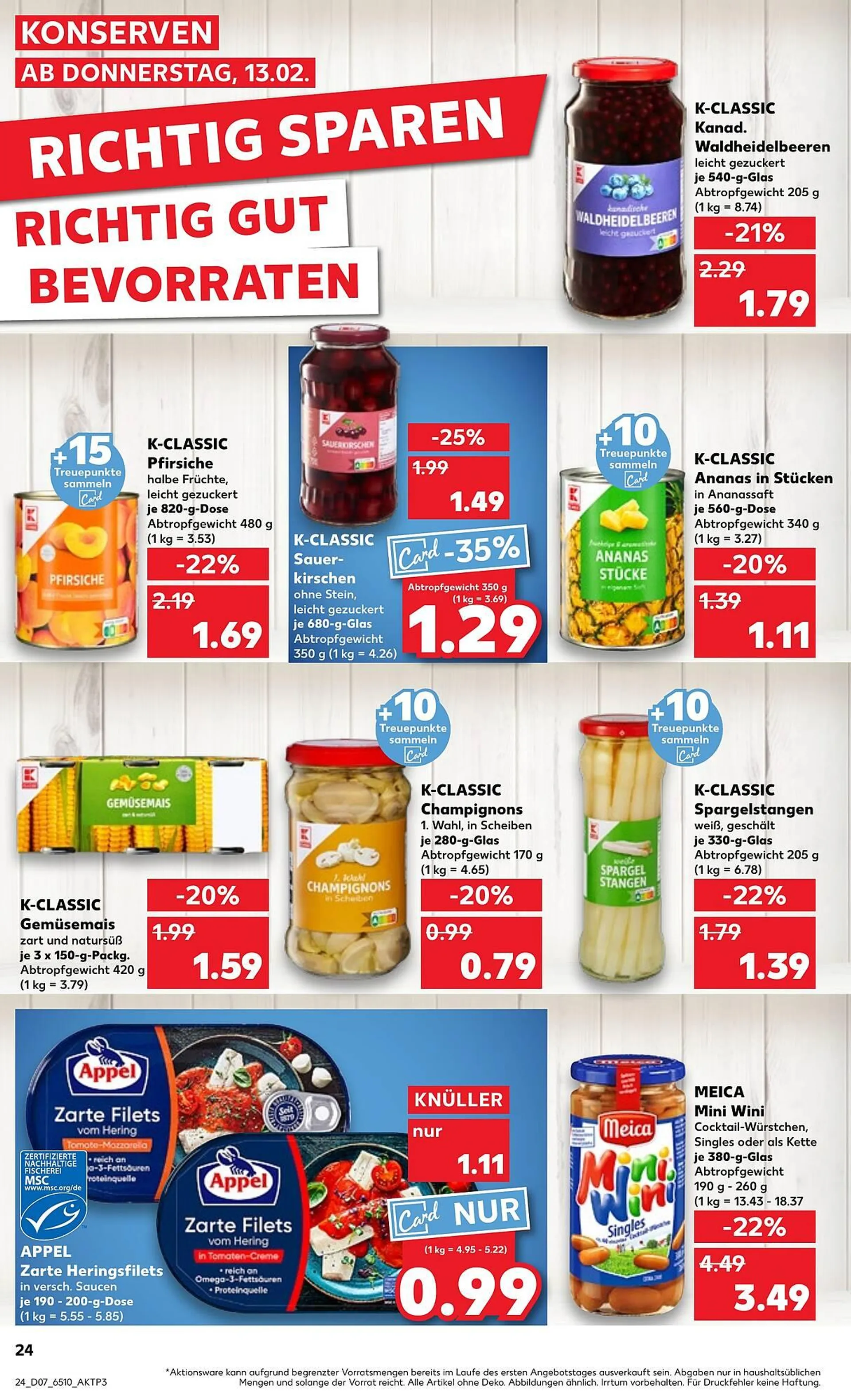 Kaufland Prospekt von 13. Februar bis 19. Februar 2025 - Prospekt seite 24