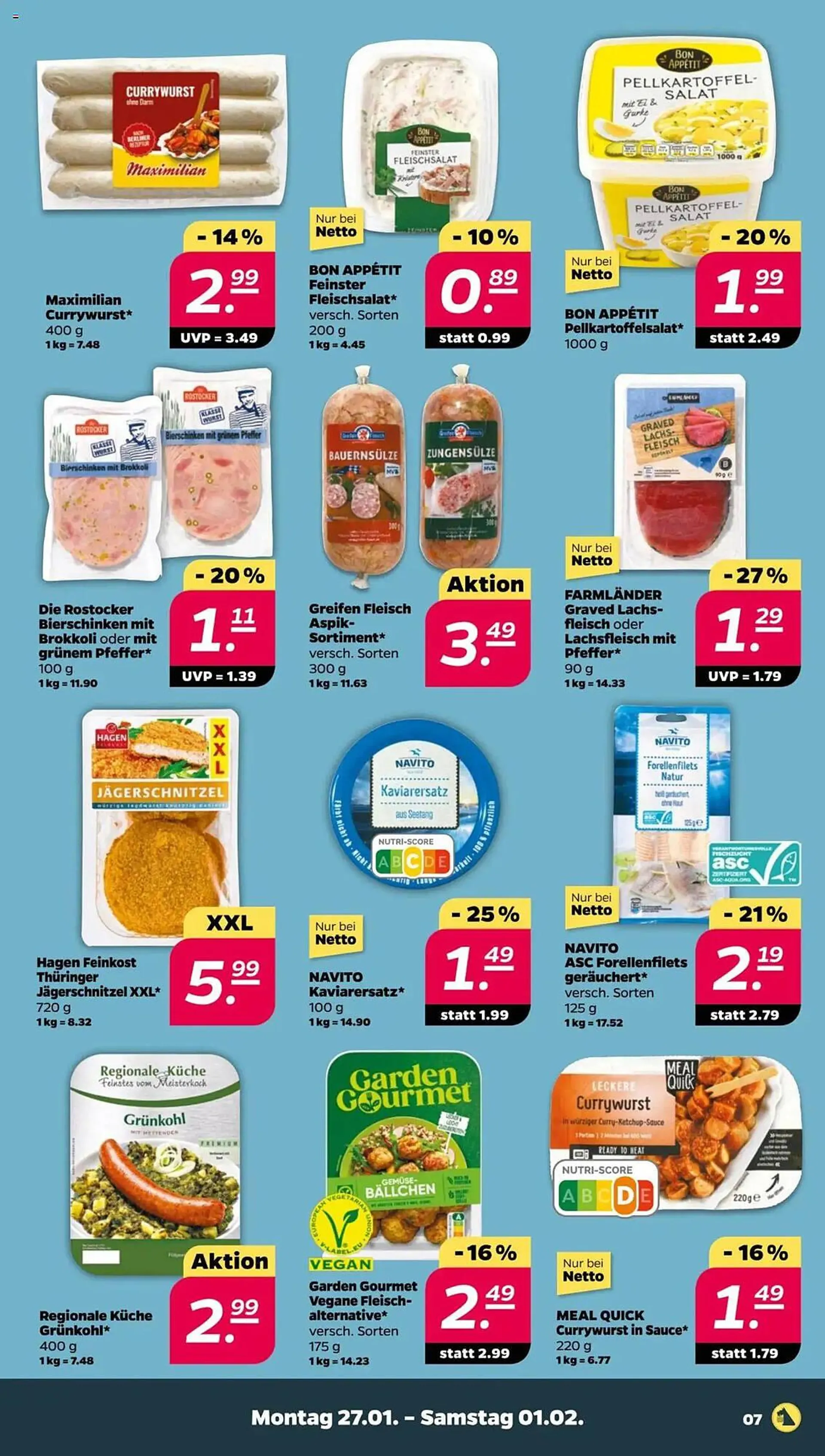 NETTO Prospekt von 27. Januar bis 1. Februar 2025 - Prospekt seite 7