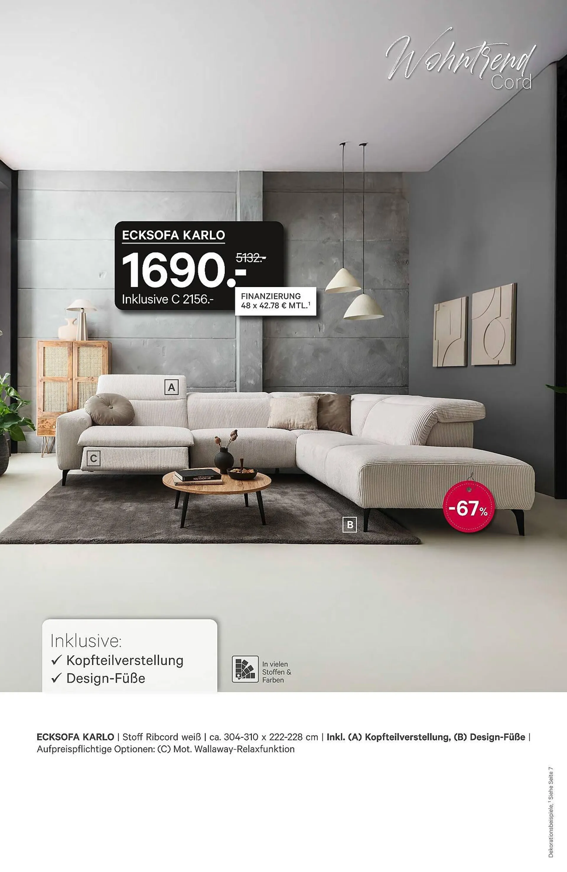 Kabs Polsterwelt Prospekt von 19. Mai bis 22. Mai 2025 - Prospekt seite 3