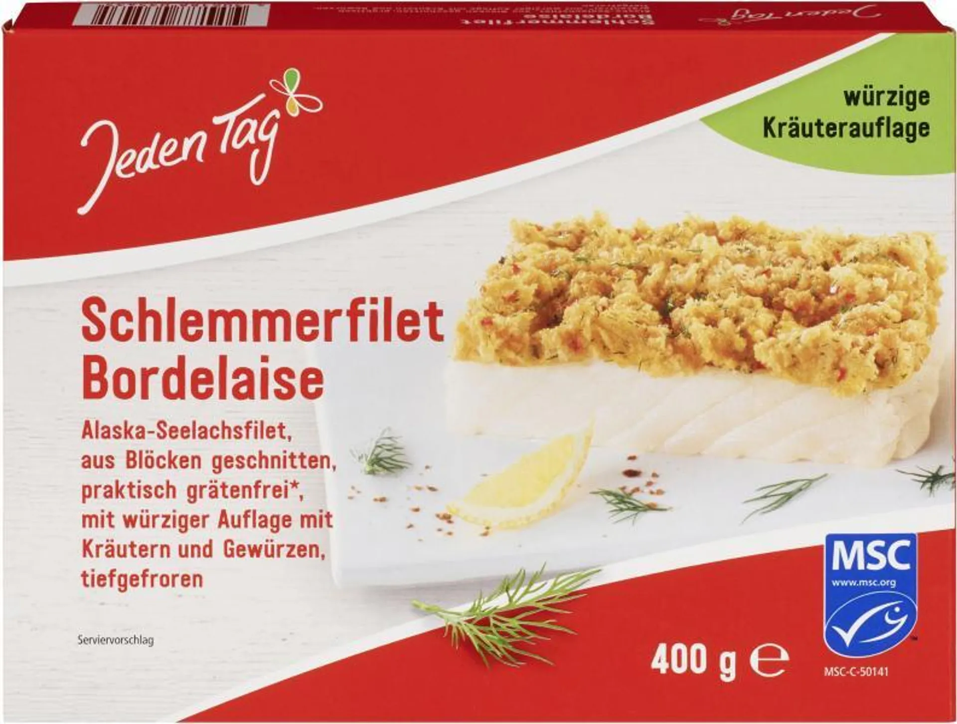 Jeden Tag Schlemmerfilet Bordelaise