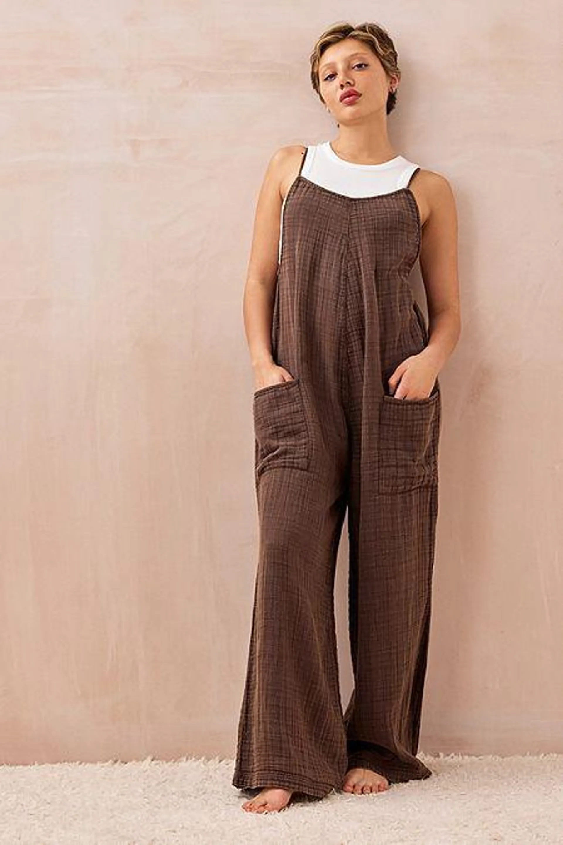 Out From Under – Loungewear-Overall „Cabot“ im Utility-Stil