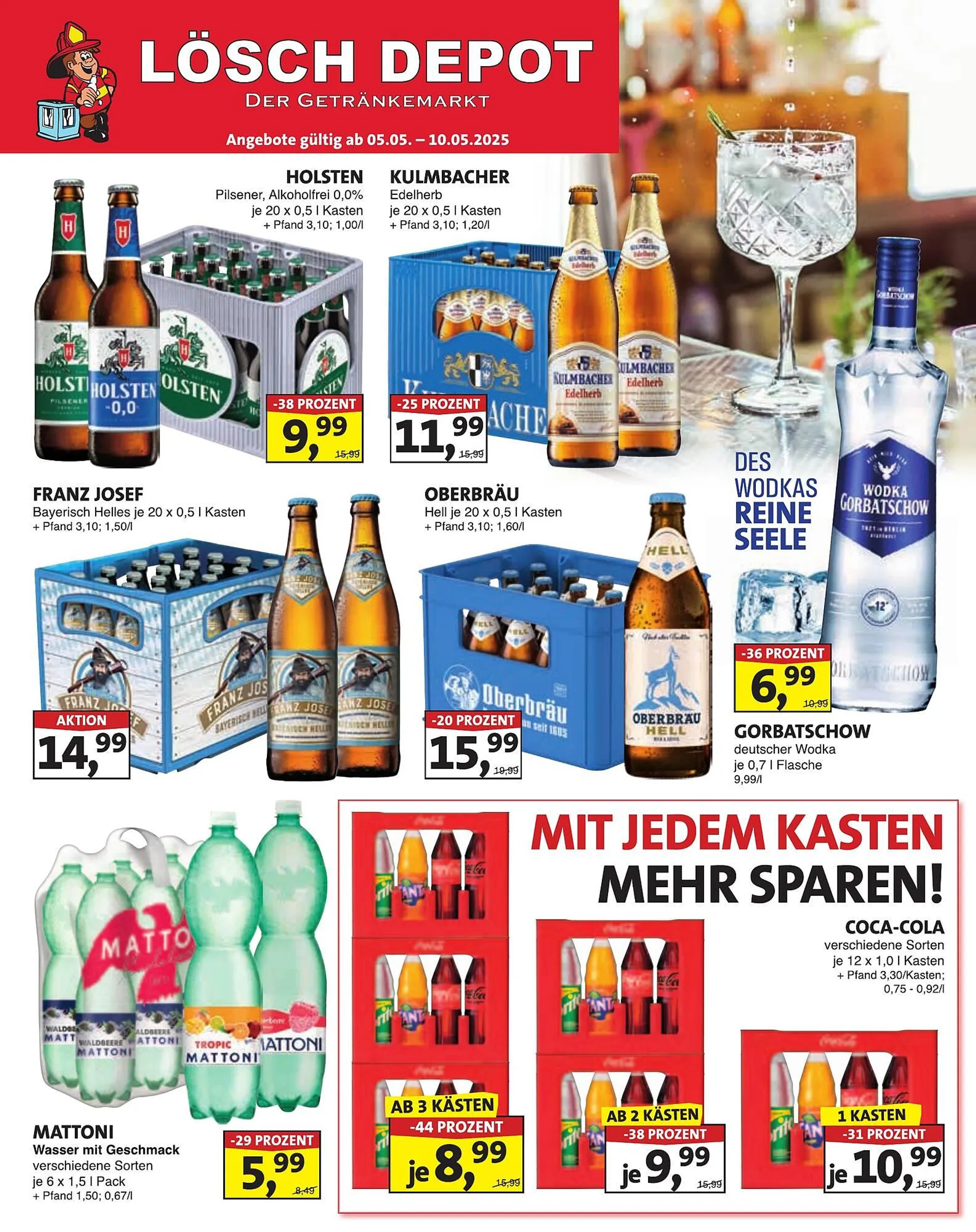 Lösch Depot Prospekt von 5. Mai bis 10. Mai 2025 - Prospekt seite 1