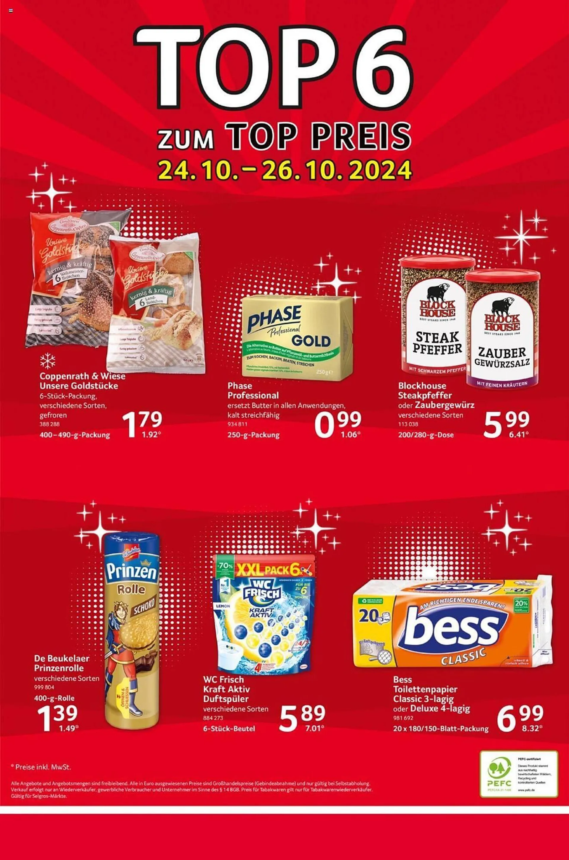 Selgros Prospekt von 24. Oktober bis 30. Oktober 2024 - Prospekt seite 24