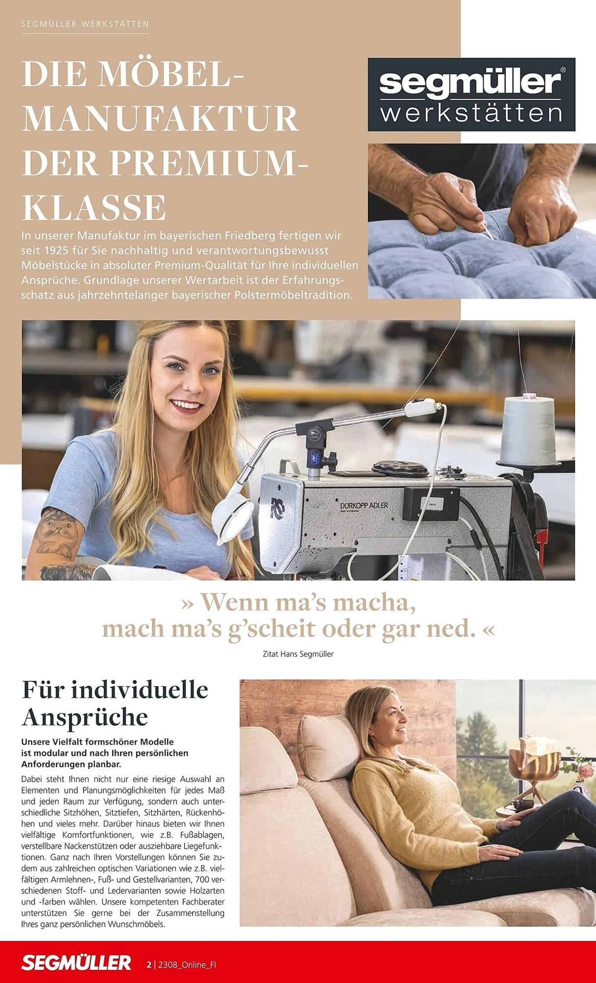 Segmüller Prospekt von 19. April bis 10. Mai 2025 - Prospekt seite 10