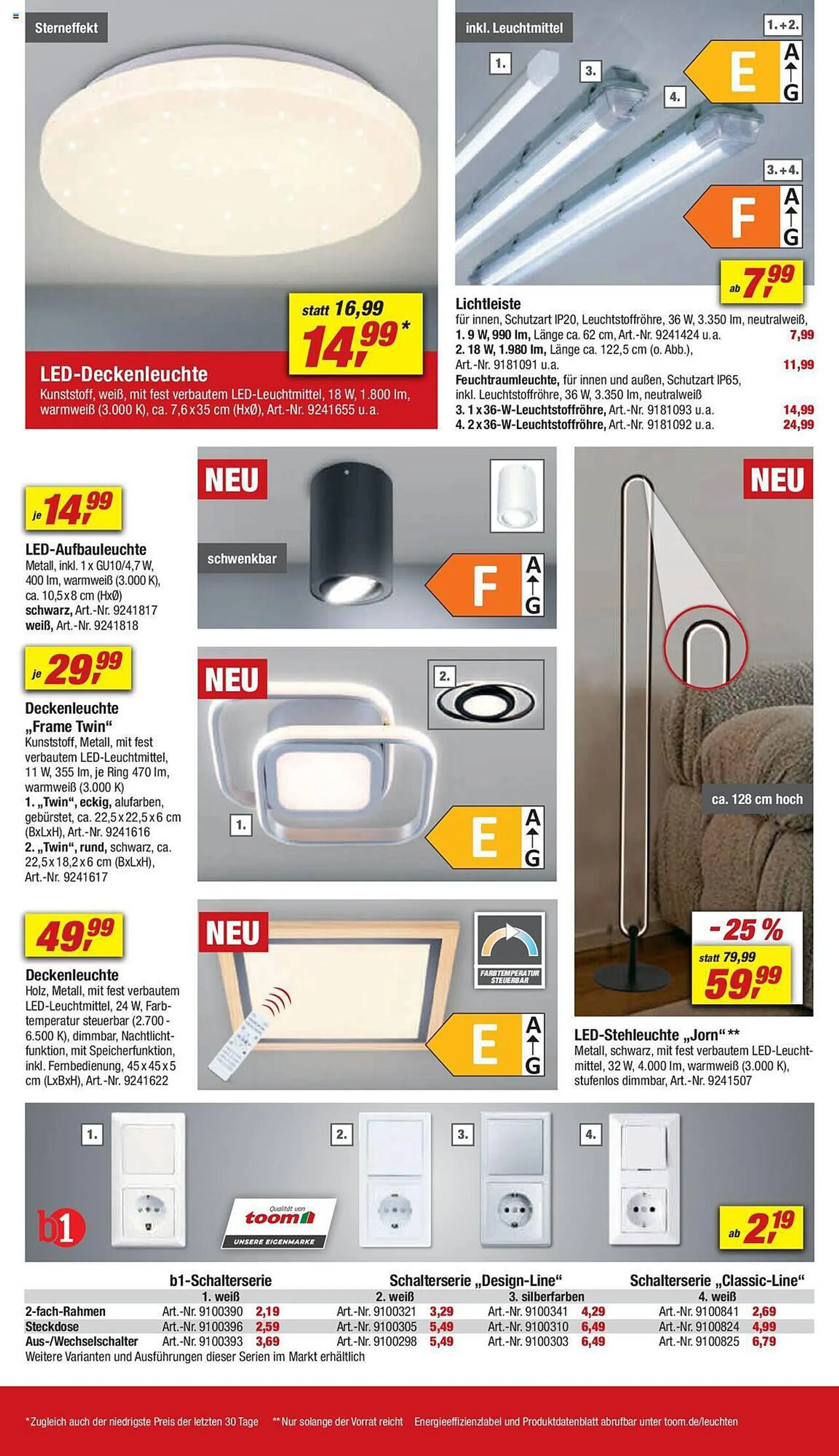 toom Baumarkt Prospekt von 2. Dezember bis 8. Dezember 2023 - Prospekt seite 8