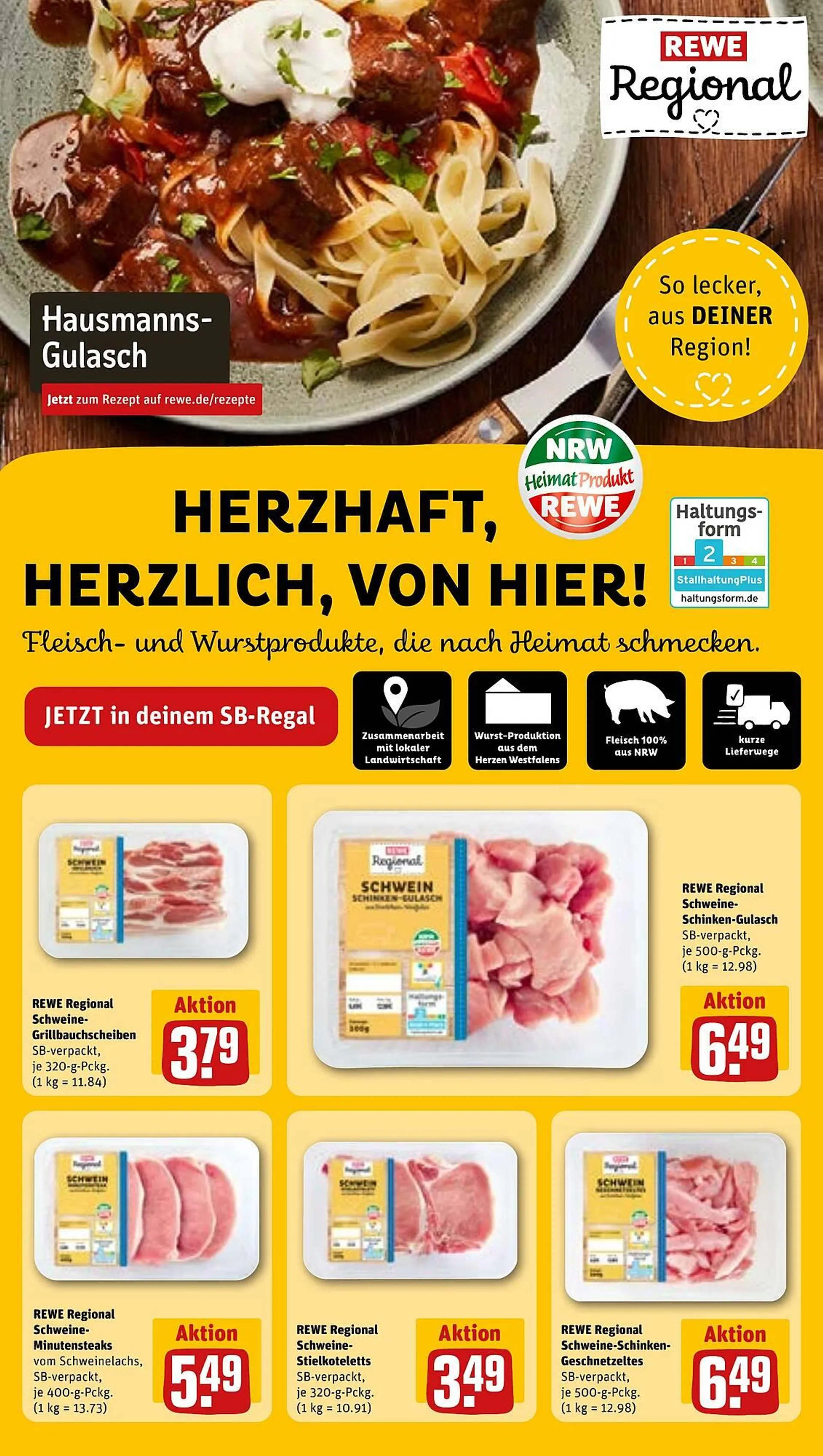 REWE Prospekt von 3. Februar bis 8. Februar 2025 - Prospekt seite 12