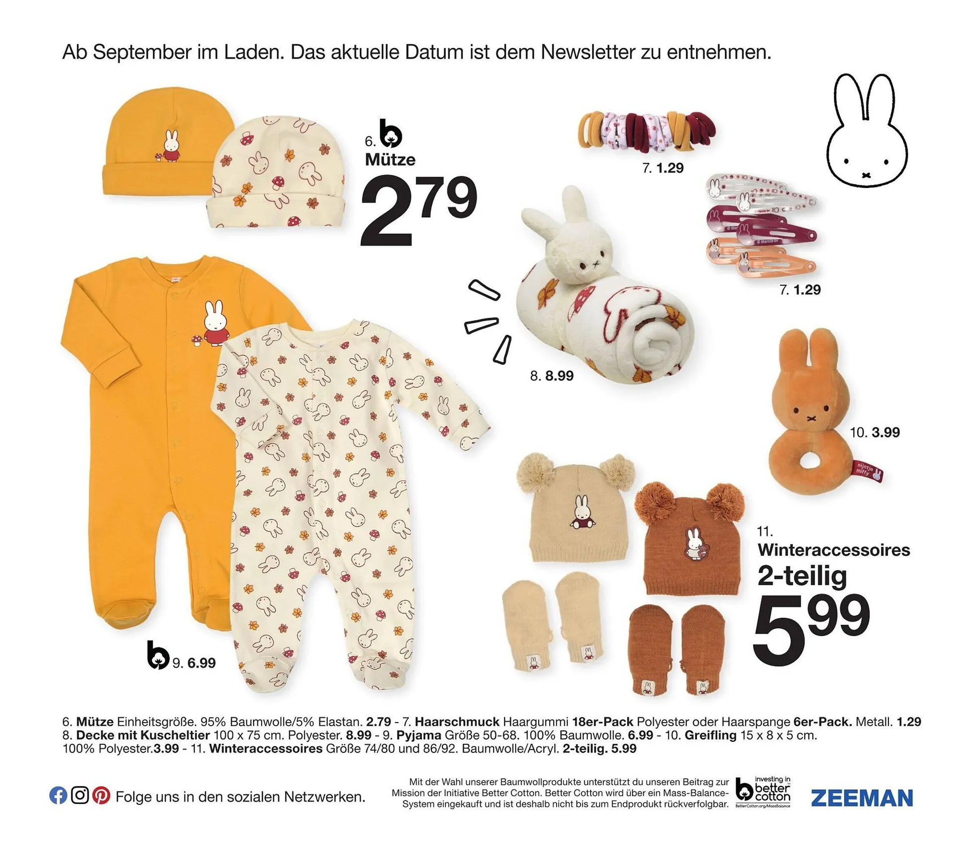 Zeeman Prospekt von 1. September bis 30. November 2024 - Prospekt seite 15