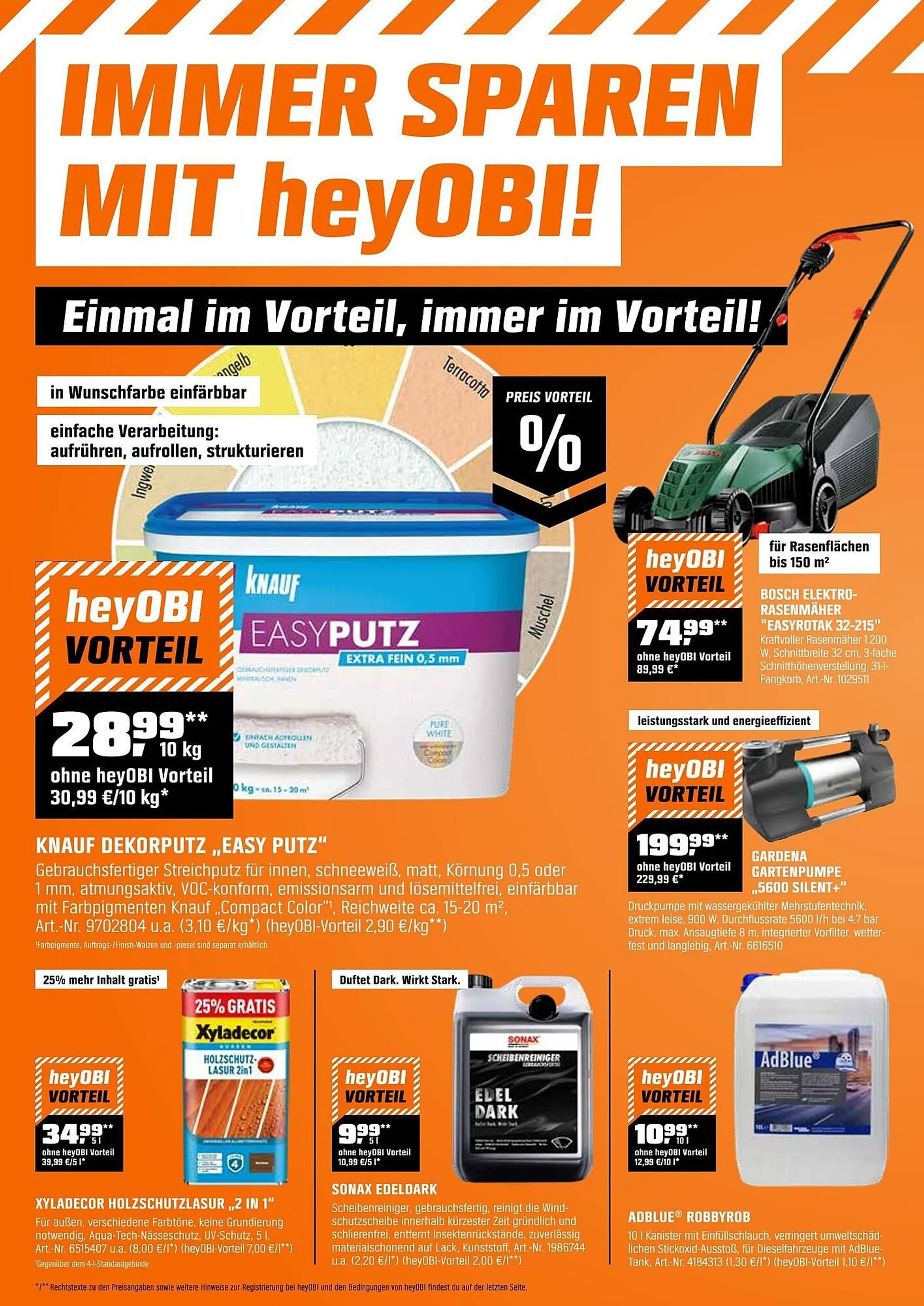OBI Prospekt von 1. Juli bis 15. Juli 2025 - Prospekt seite 4