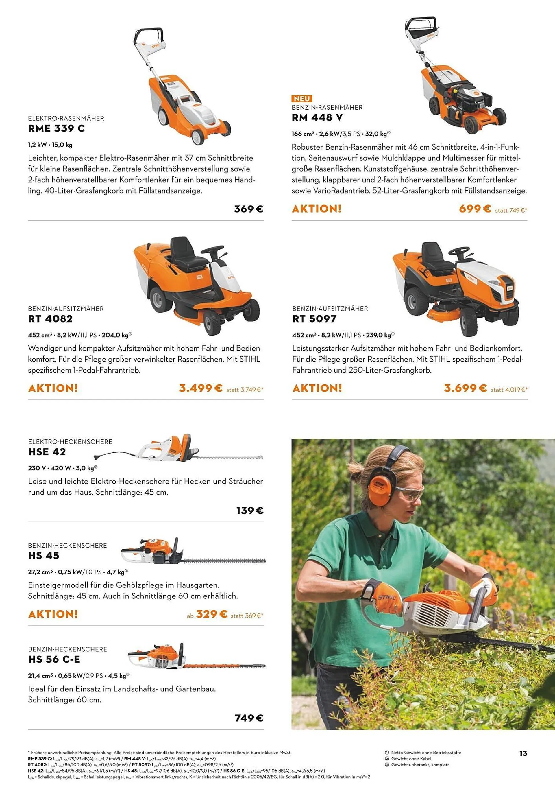 STIHL Prospekt von 24. Februar bis 31. Mai 2025 - Prospekt seite 13