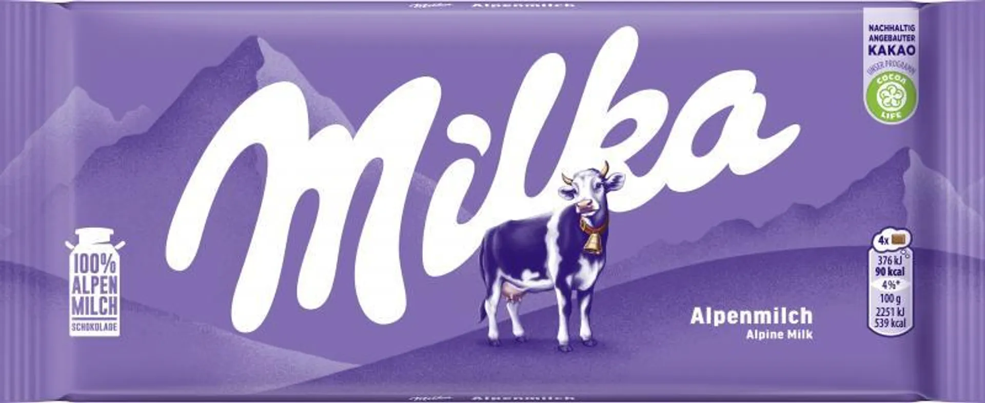 Milka Tafel Alpenmilch 100 g