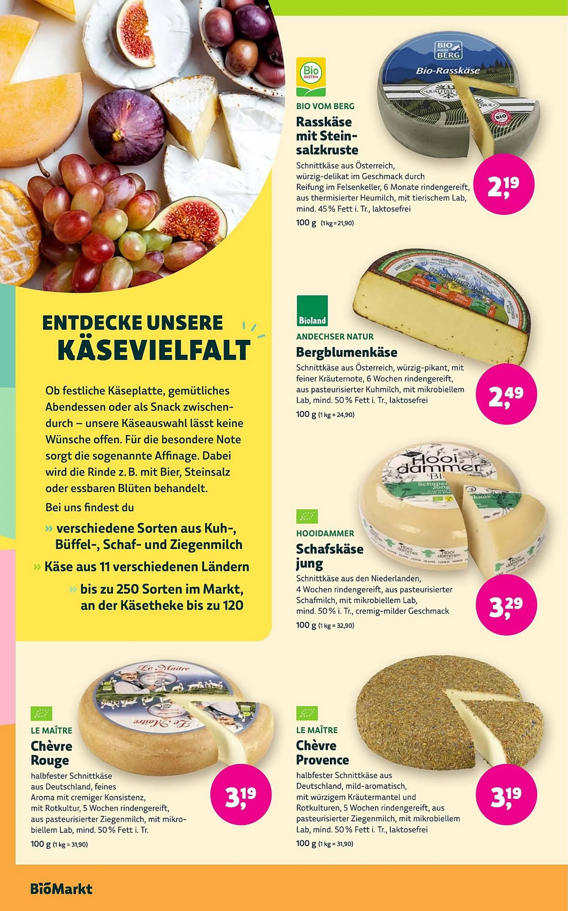 Landmann's Biomarkt Prospekt von 25. September bis 8. Oktober 2024 - Prospekt seite 4