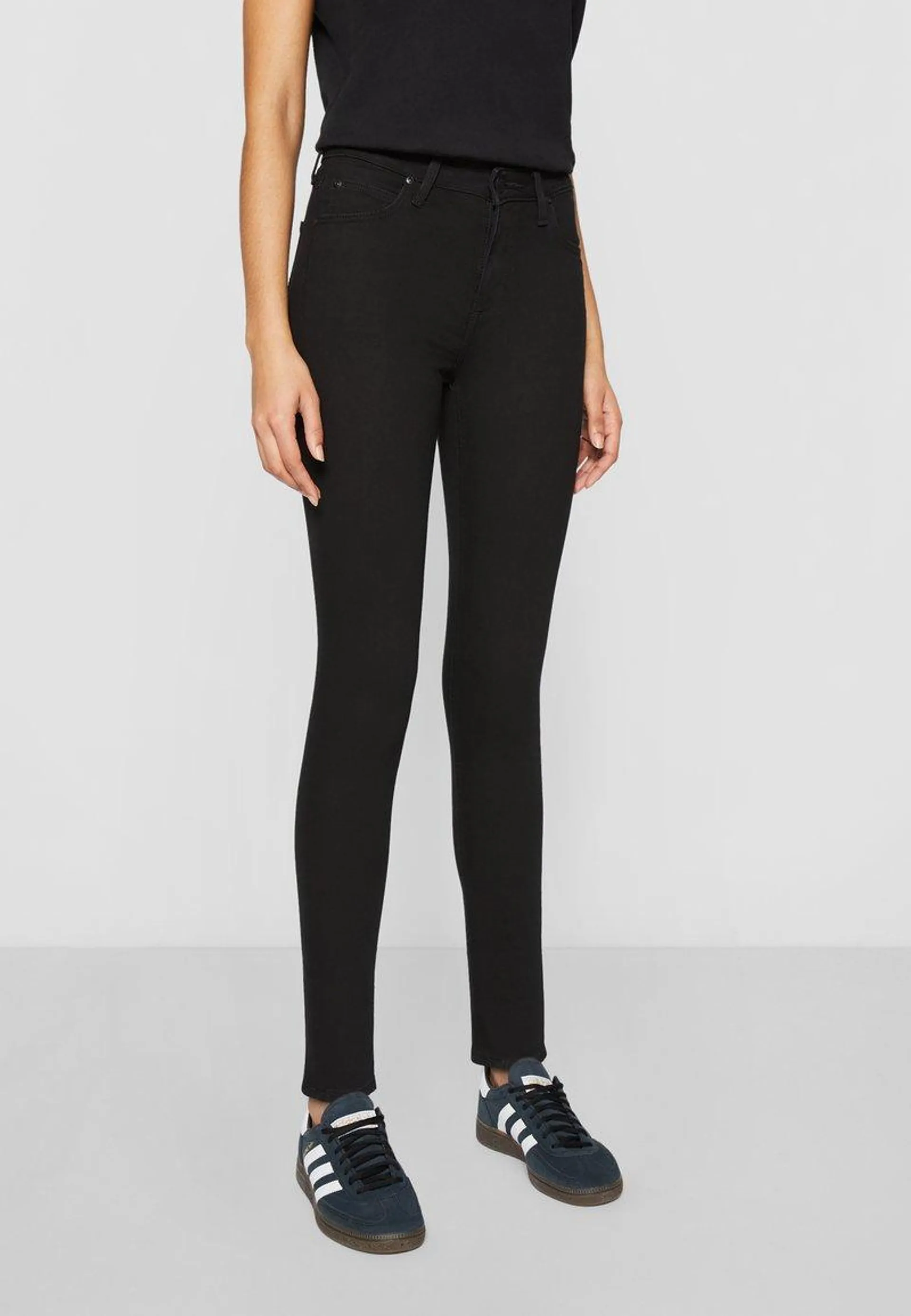 SCARLETT HIGH - Jeans Skinny Fit - black rinse