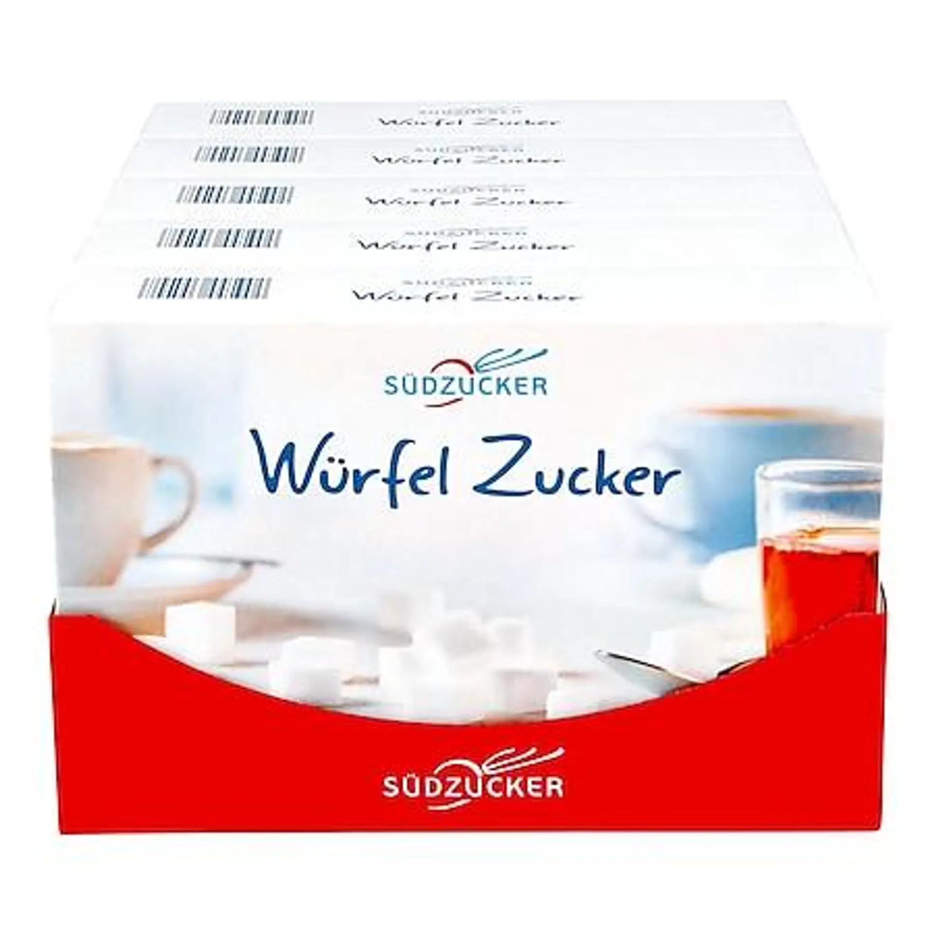 Südzucker Würfelzucker 1 kg, 5er Pack