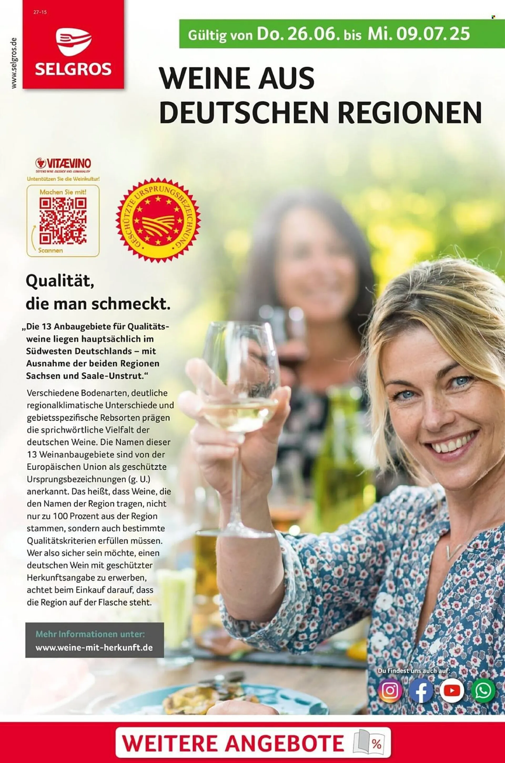 Selgros Prospekt von 26. Juni bis 9. Juli 2025 - Prospekt seite 1