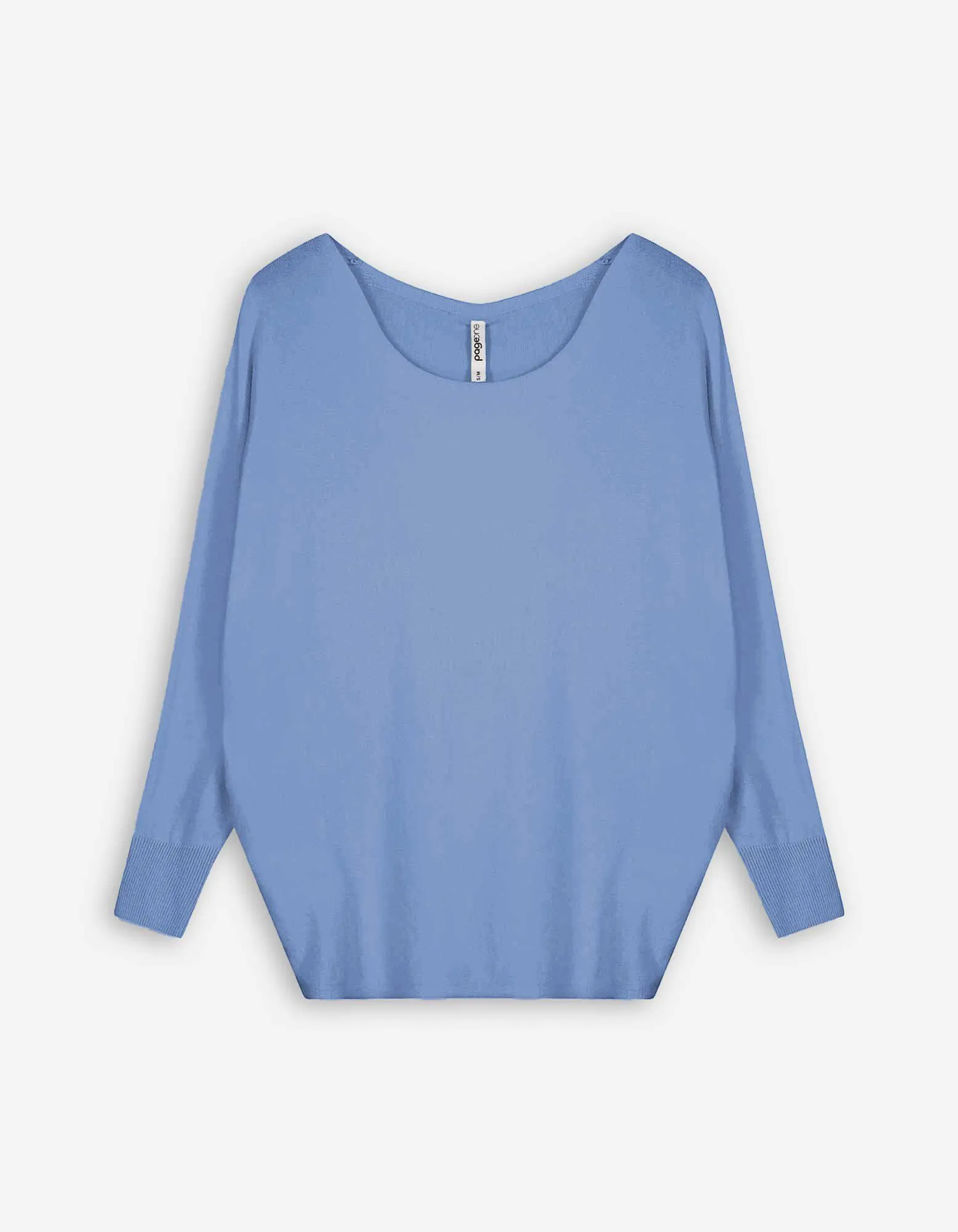 Pullover - Oversized Fit - blau