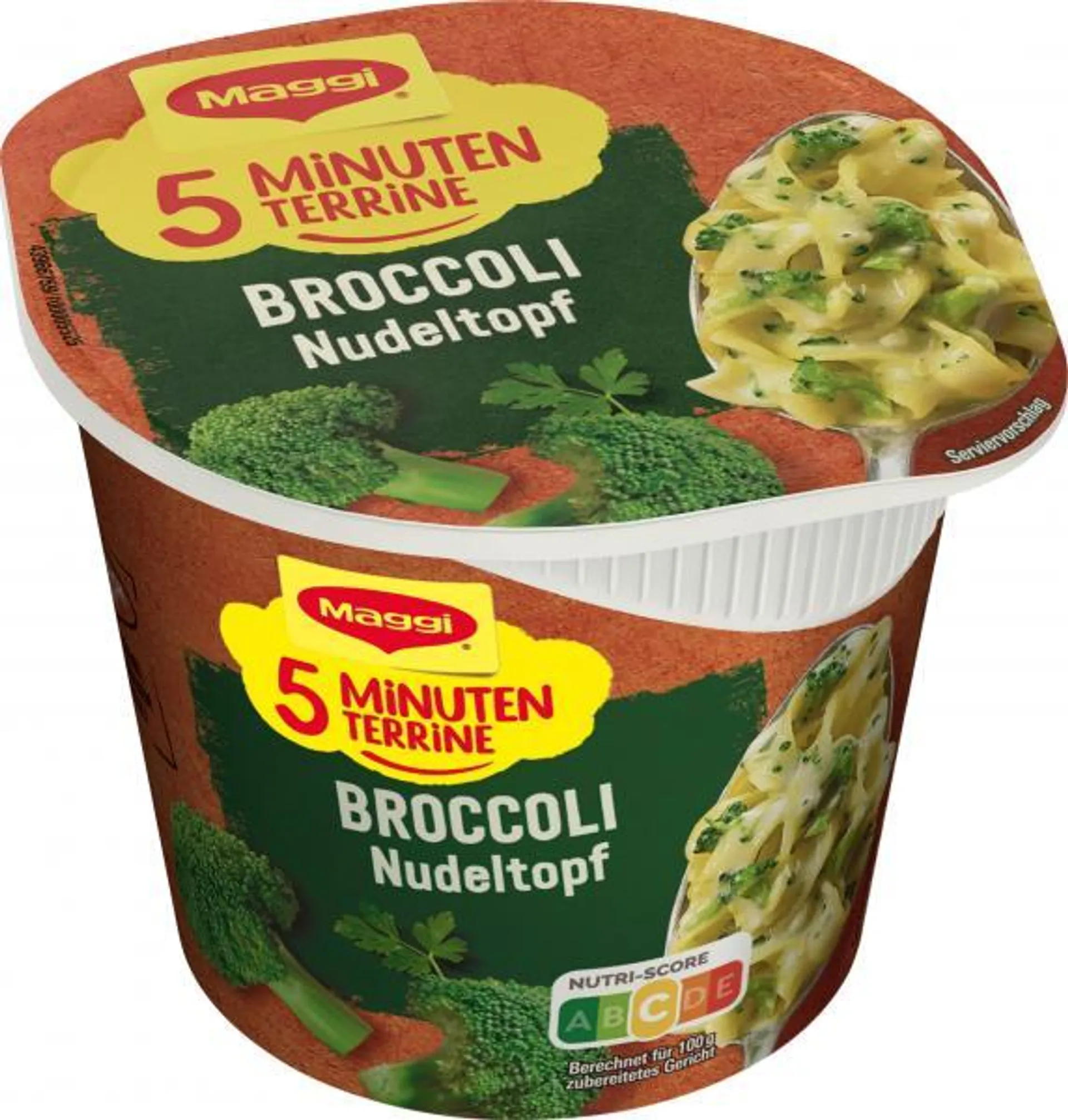 Maggi 5 Minuten Terrine Broccoli Nudeltopf 50 g