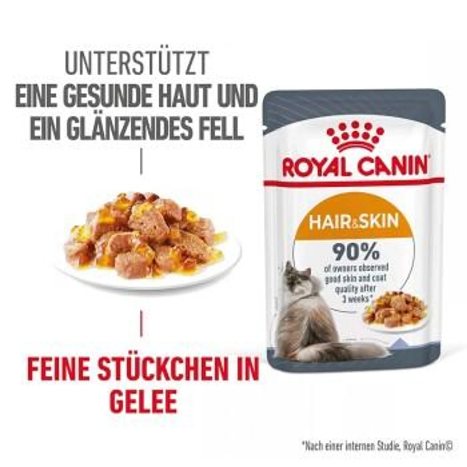 ROYAL CANIN Hair & Skin in Gelee 12x85 g