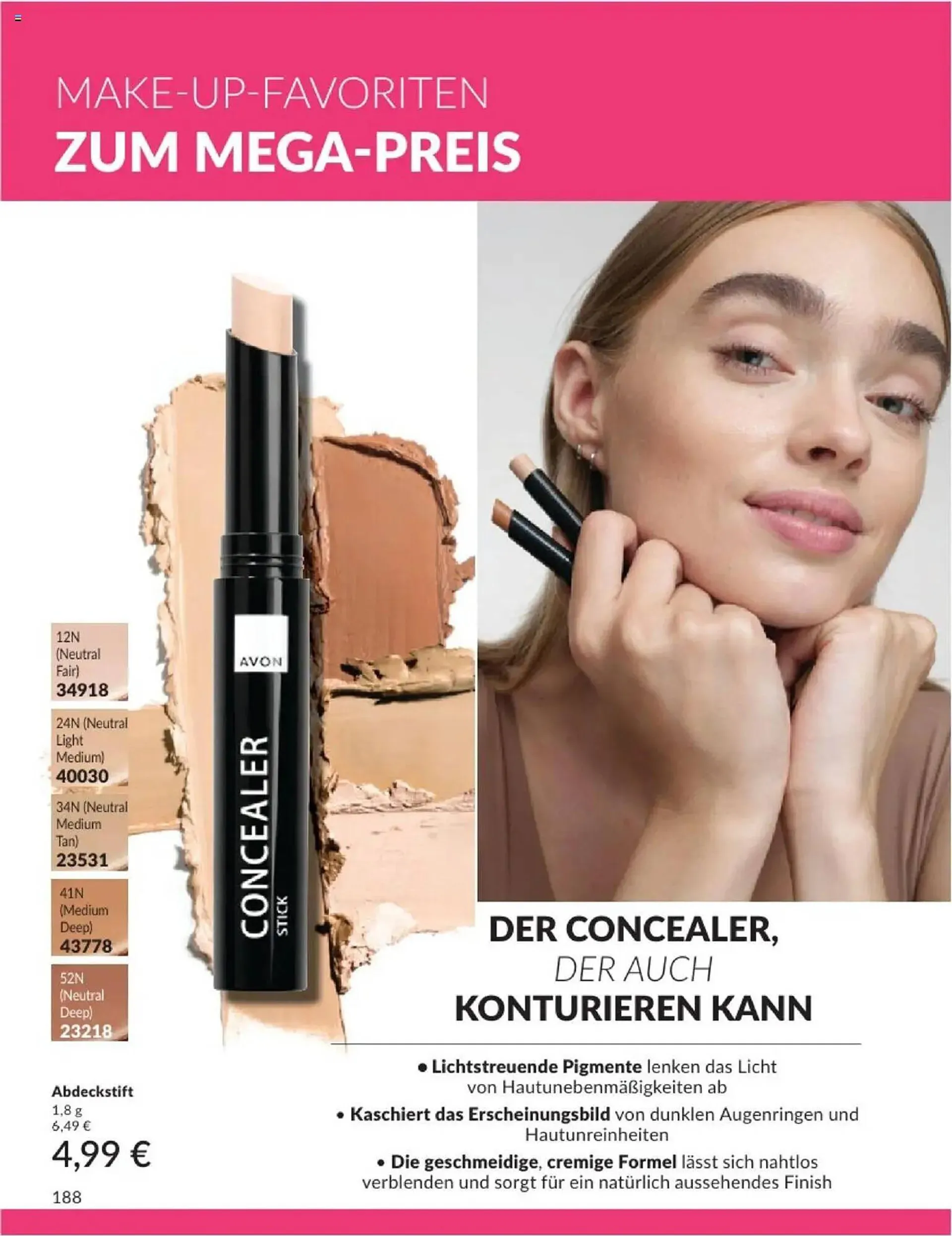 Avon Prospekt von 1. Januar bis 31. Januar 2025 - Prospekt seite 188