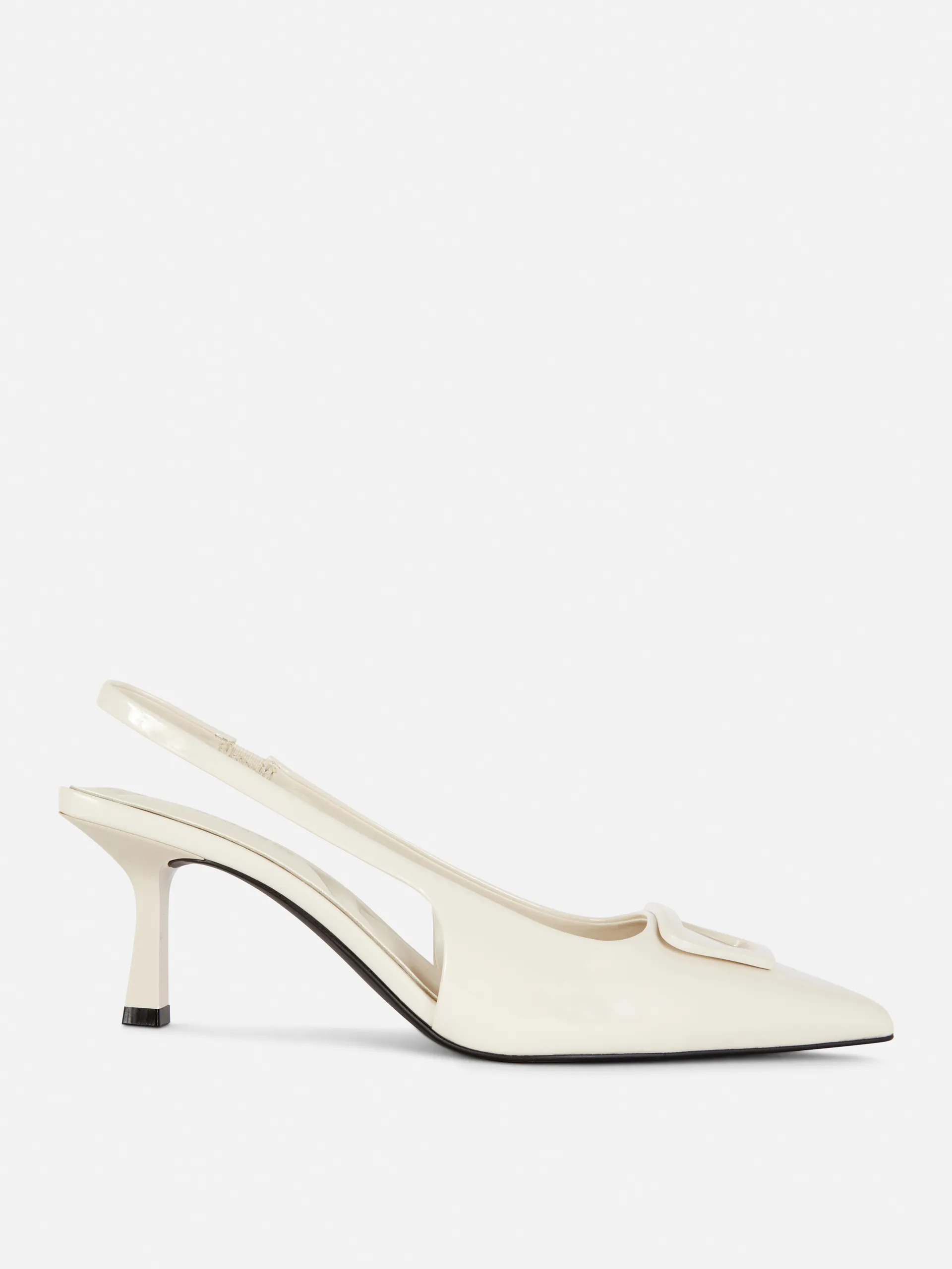 Slingback-Pumps mit Kitten-Heel