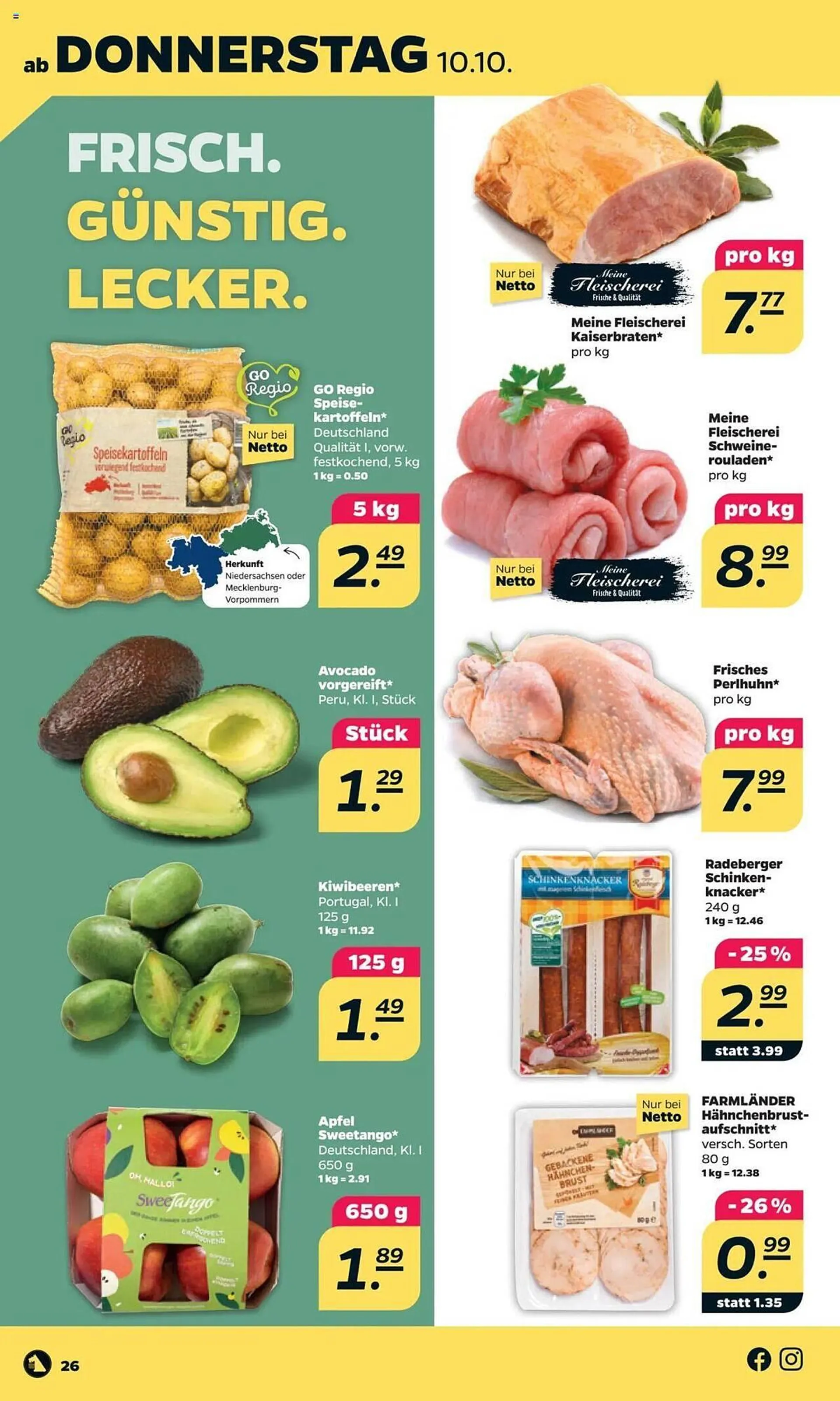 NETTO Prospekt von 7. Oktober bis 12. Oktober 2024 - Prospekt seite 30