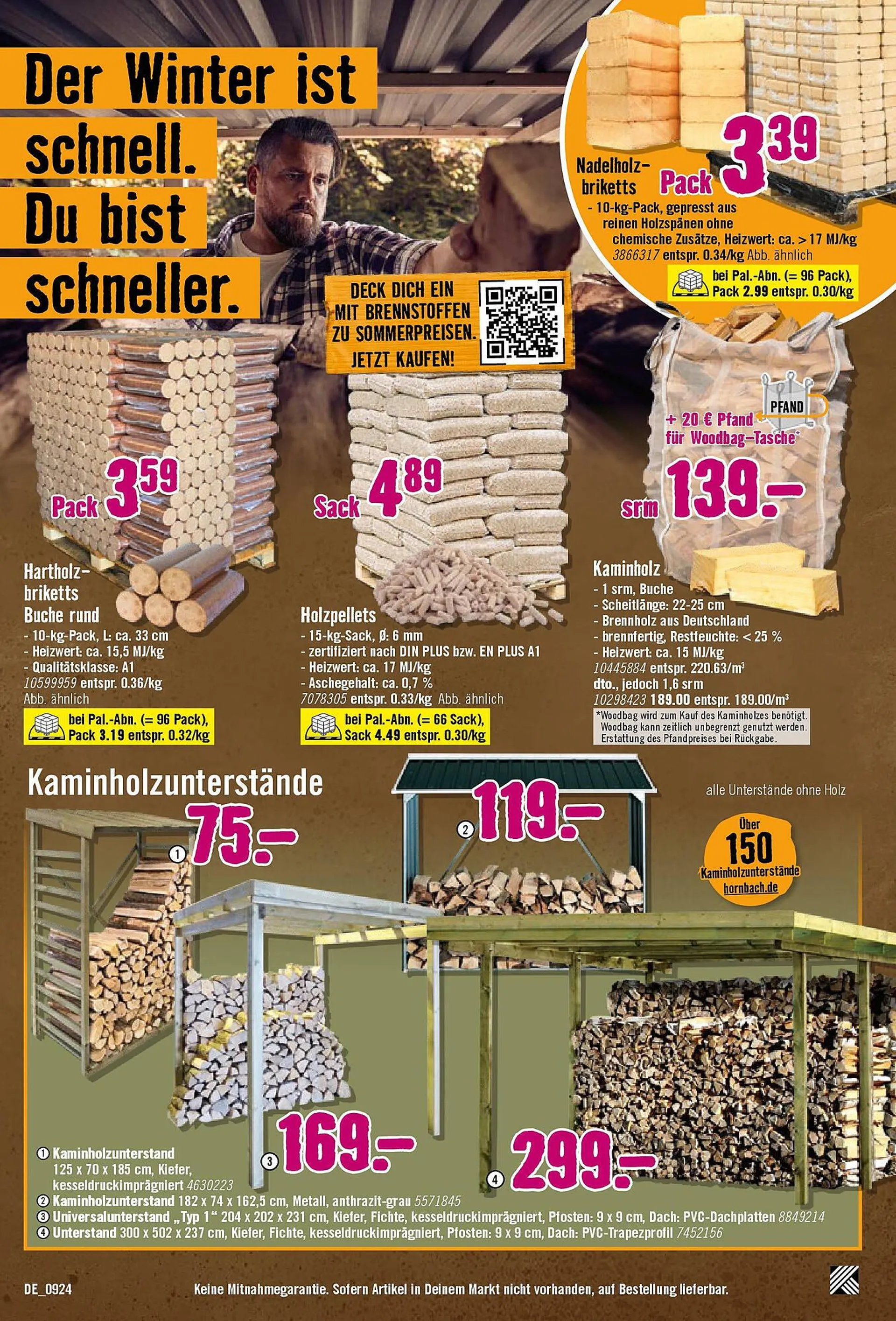 Hornbach Prospekt von 27. August bis 24. September 2024 - Prospekt seite 20