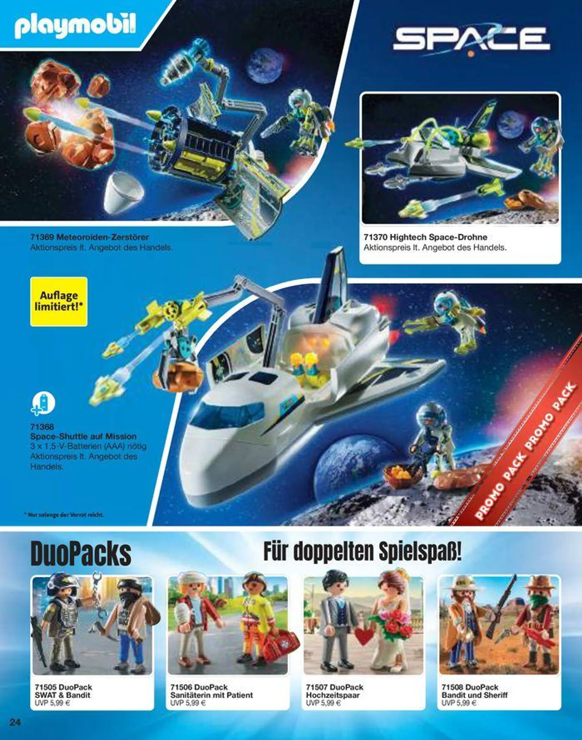 50 Years Of Playmobil von 9. Juli bis 31. Dezember 2024 - Prospekt seite 24