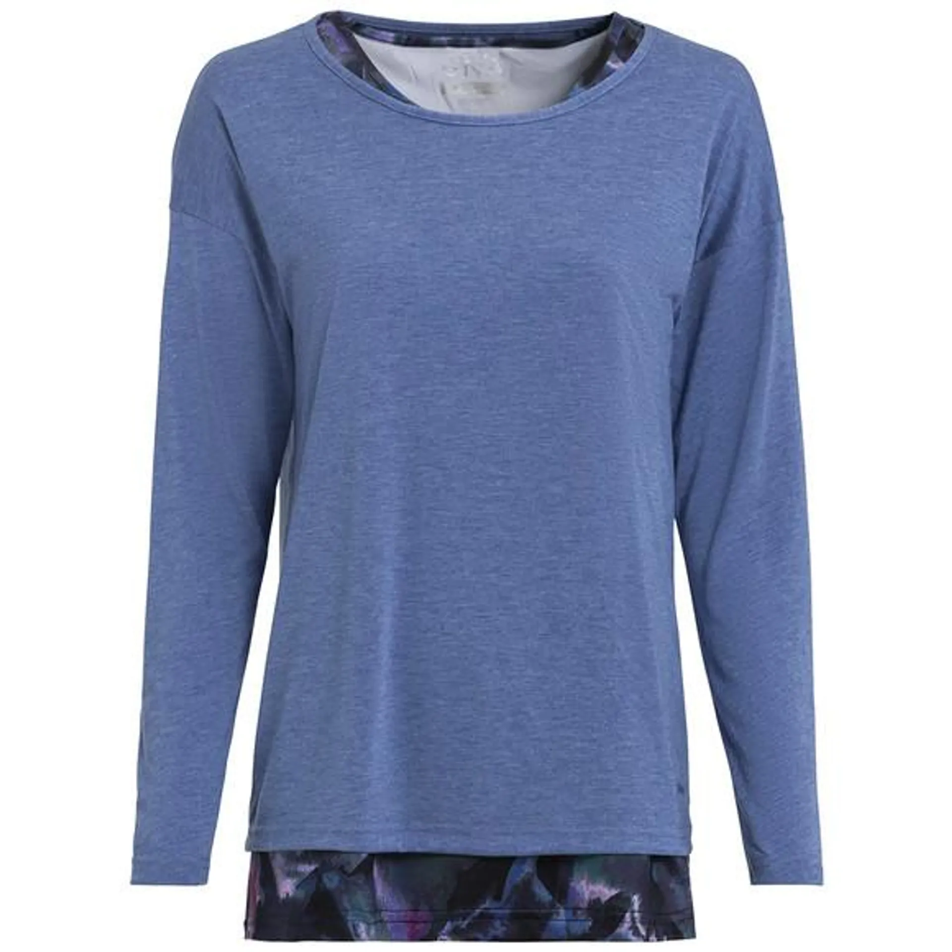 Damen Yoga-Langarmshirt und Top im Set