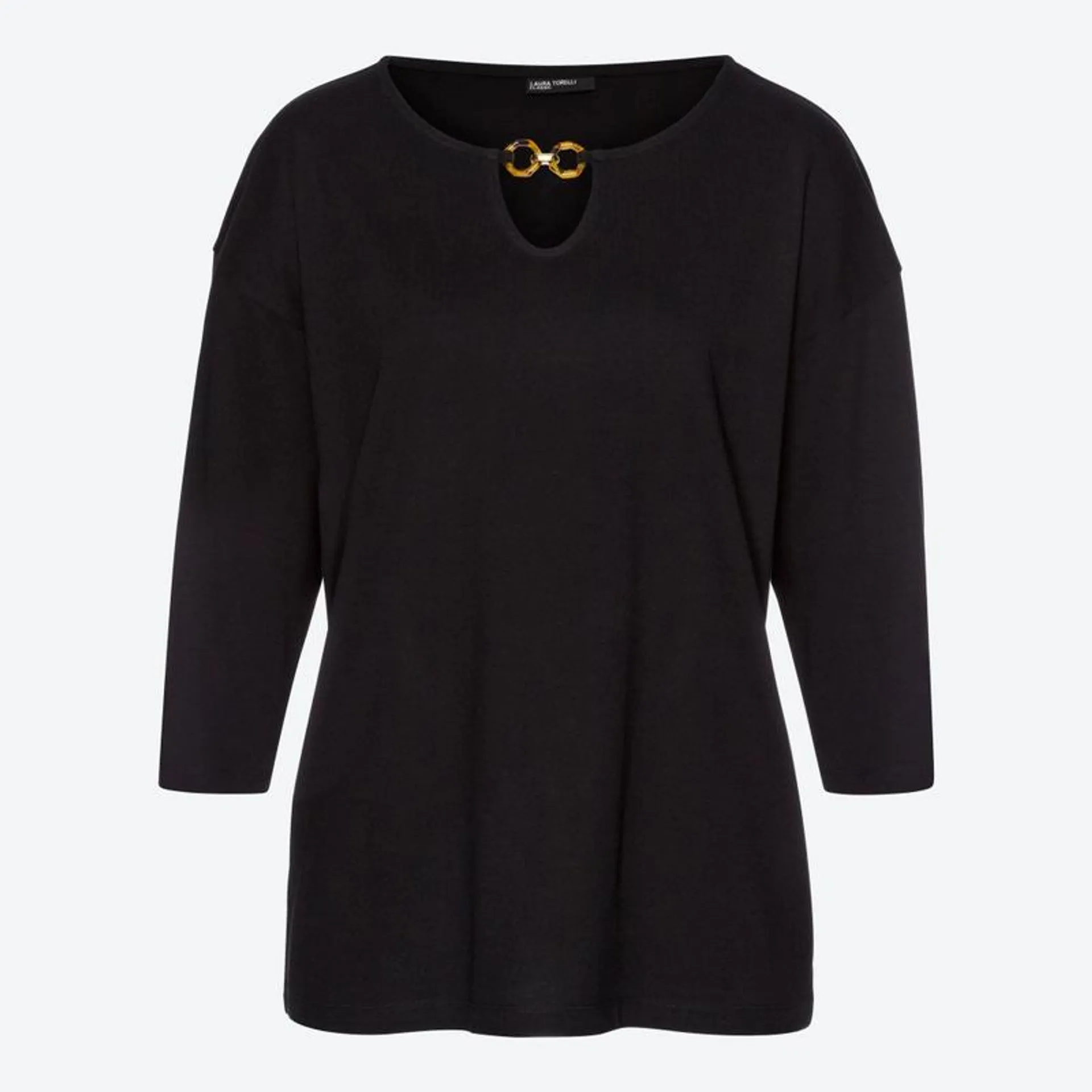 Damen-Shirt mit kleiner Kette