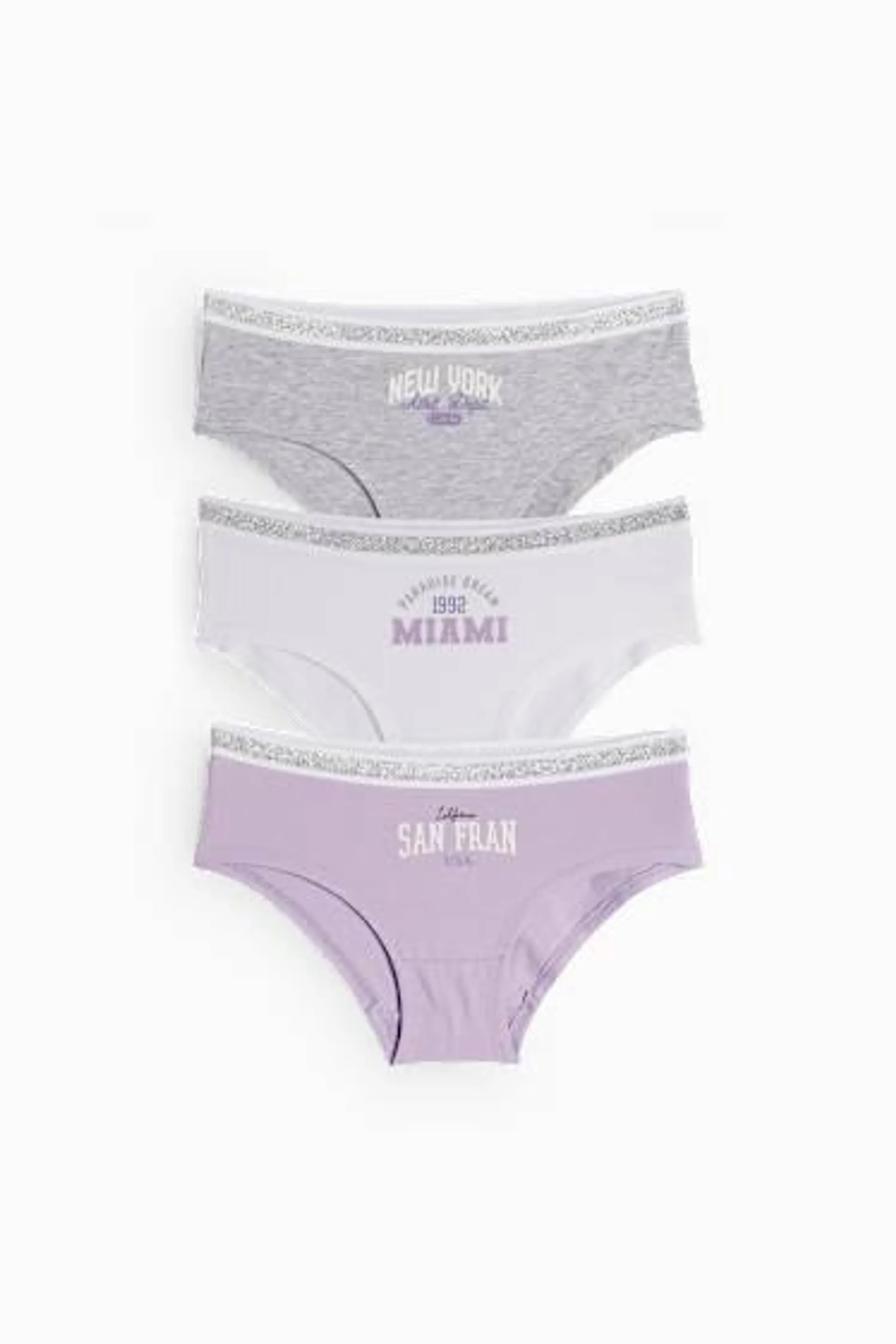 Multipack of 3 - knickers