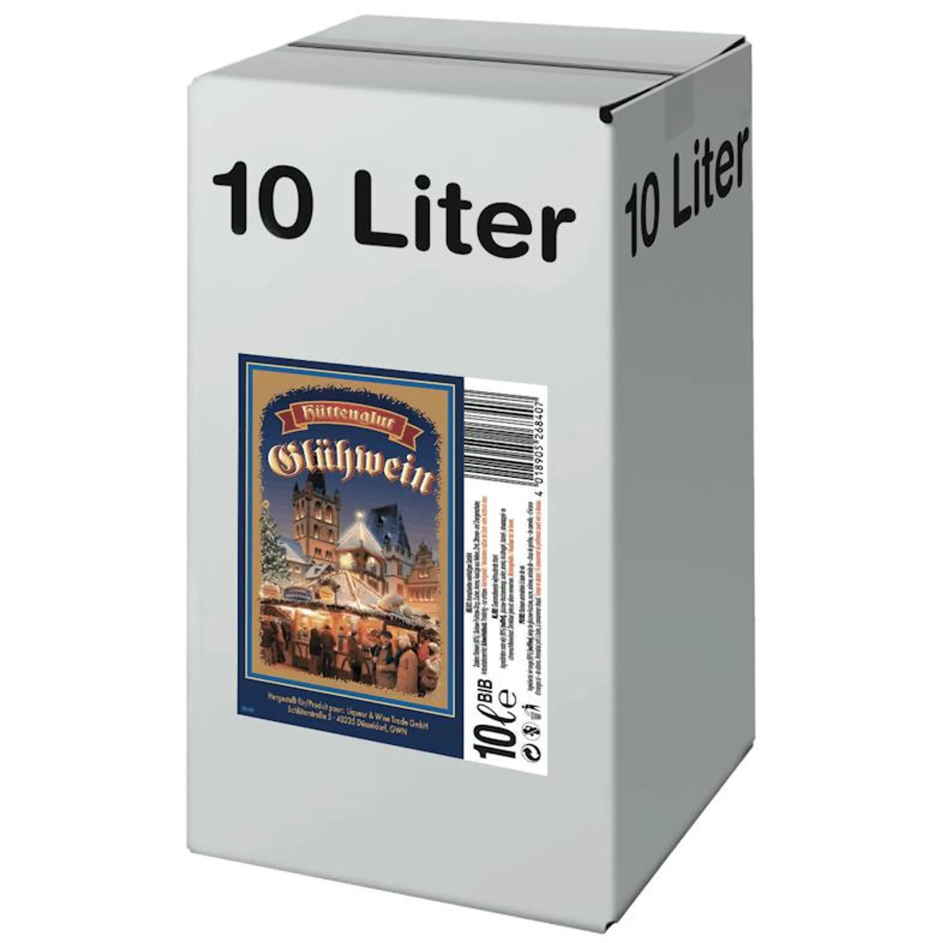 Hüttenglut Glühwein 10l Bag in Box