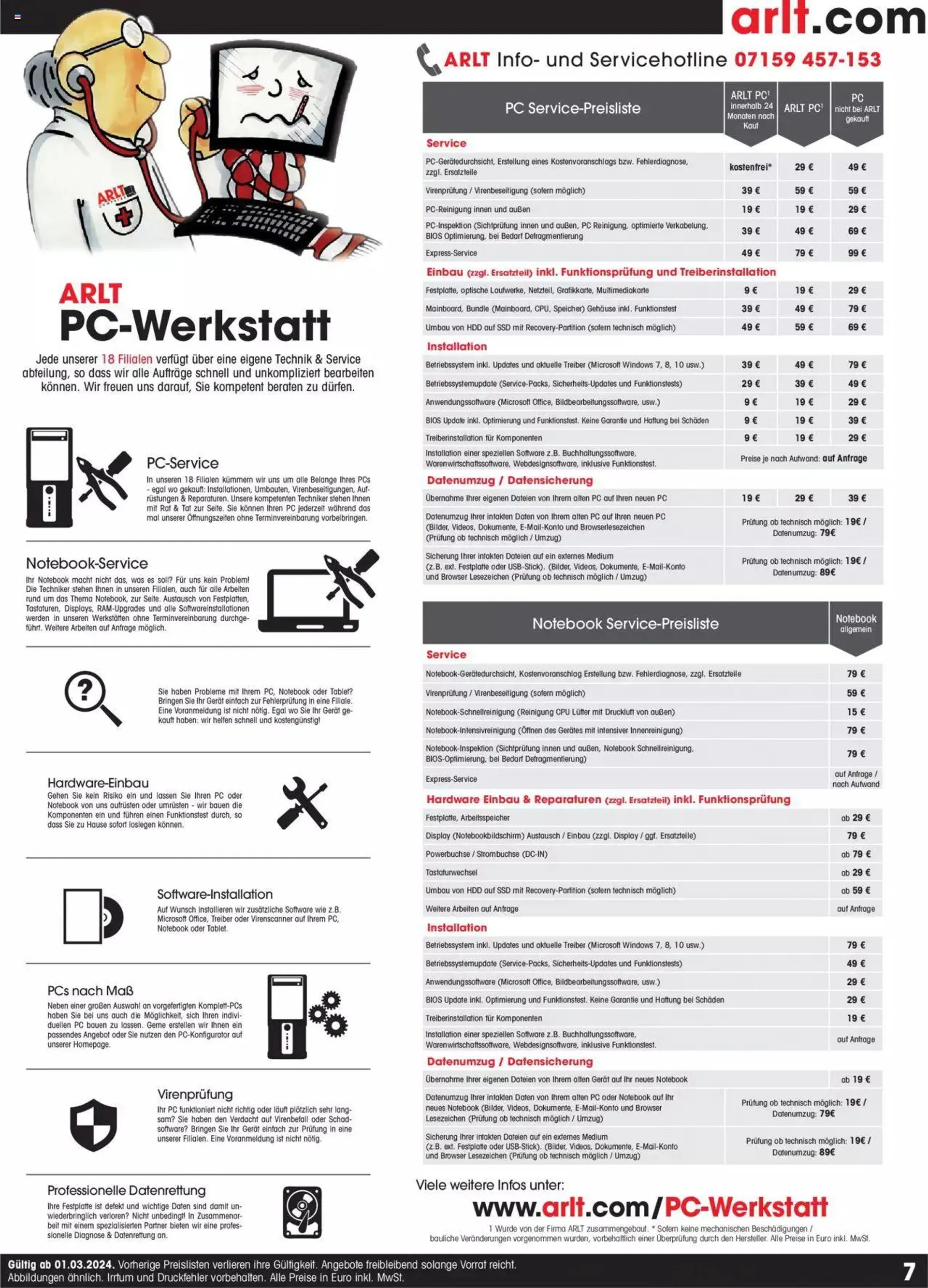 ARLT Computer Prospekt von 1. März bis 31. März 2024 - Prospekt seite 7