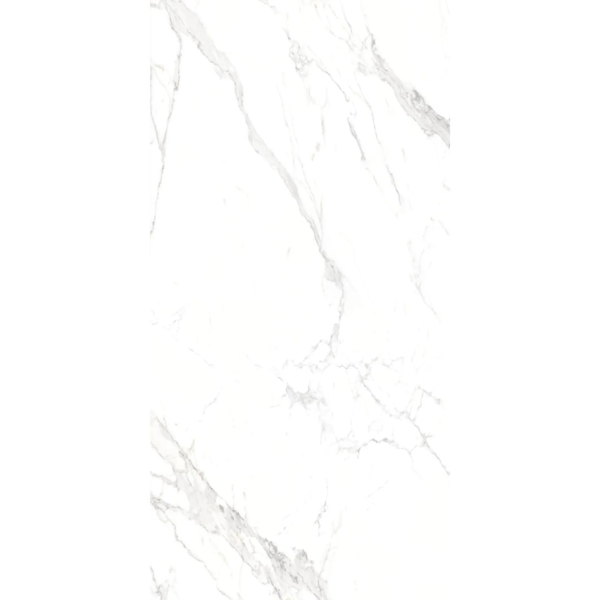 Bodenfliese Feinsteinzeug Weiß Glasiert Hell Großformat 60 cm x 120 x 0,85 cm