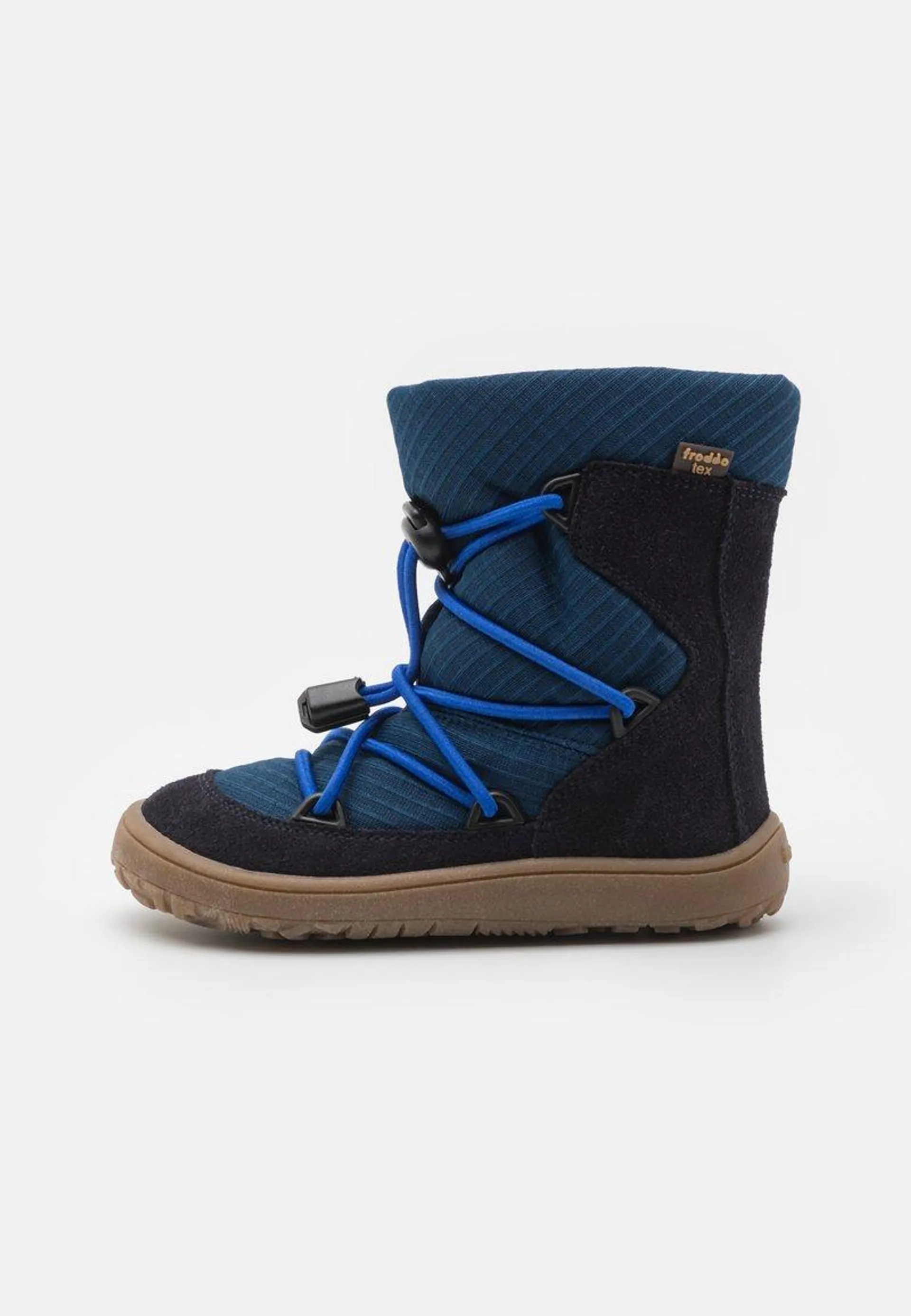 BAREFOOT TEX TRACK UNISEX - Winter boots - dark blue