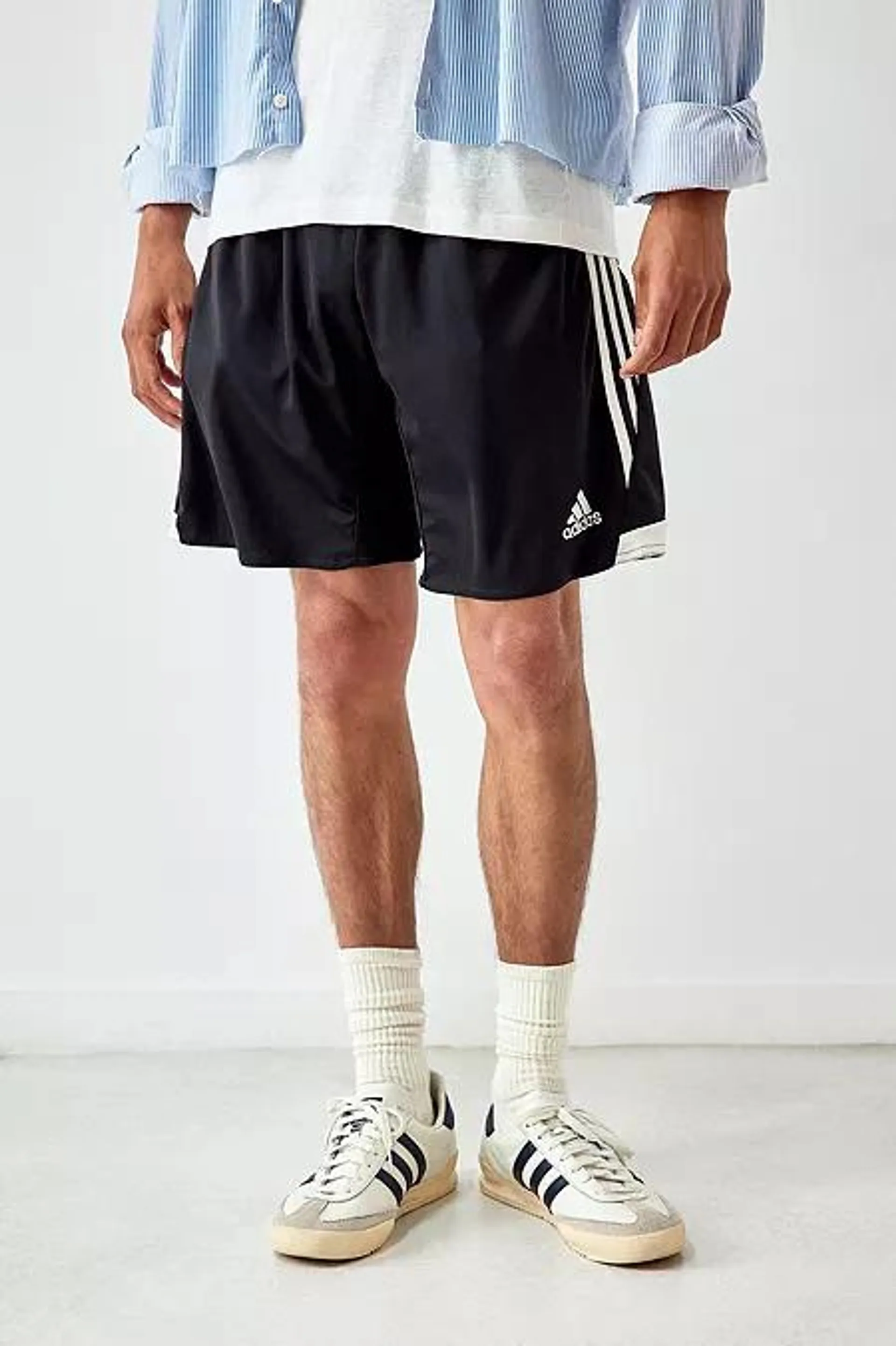 Urban Renewal – Sportliche Shorts in Schwarz