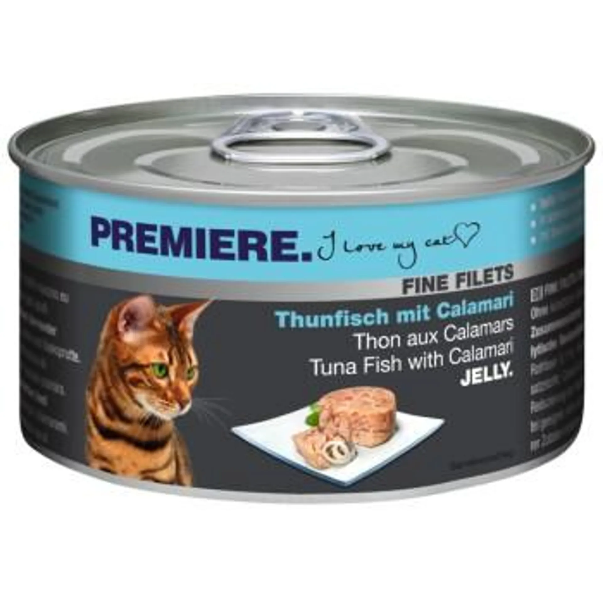 PREMIERE Fine Filets Thunfisch mit Calamari 12x100 g