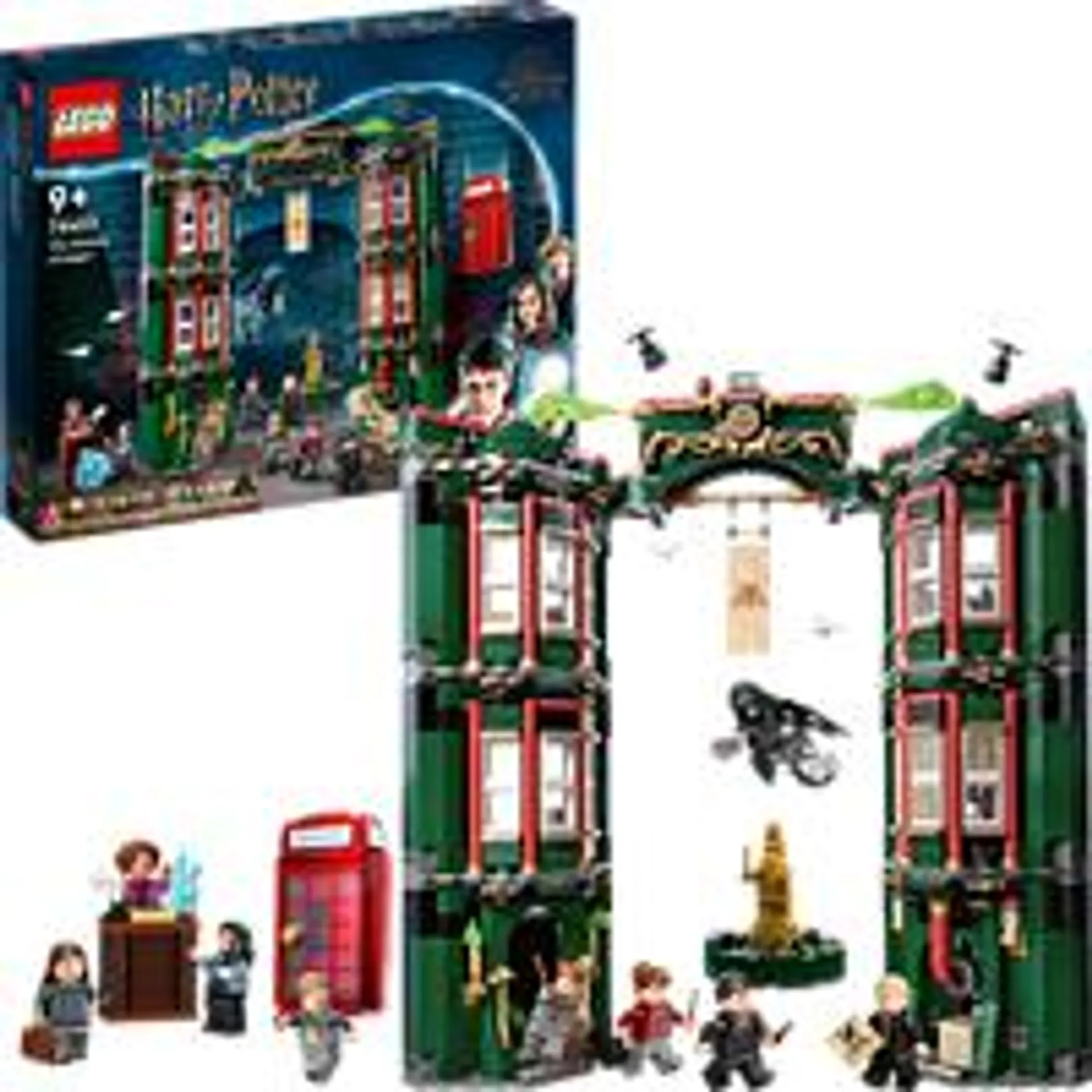 LEGO Harry Potter 76403 Zaubereiministerium Bausatz, Mehrfarbig