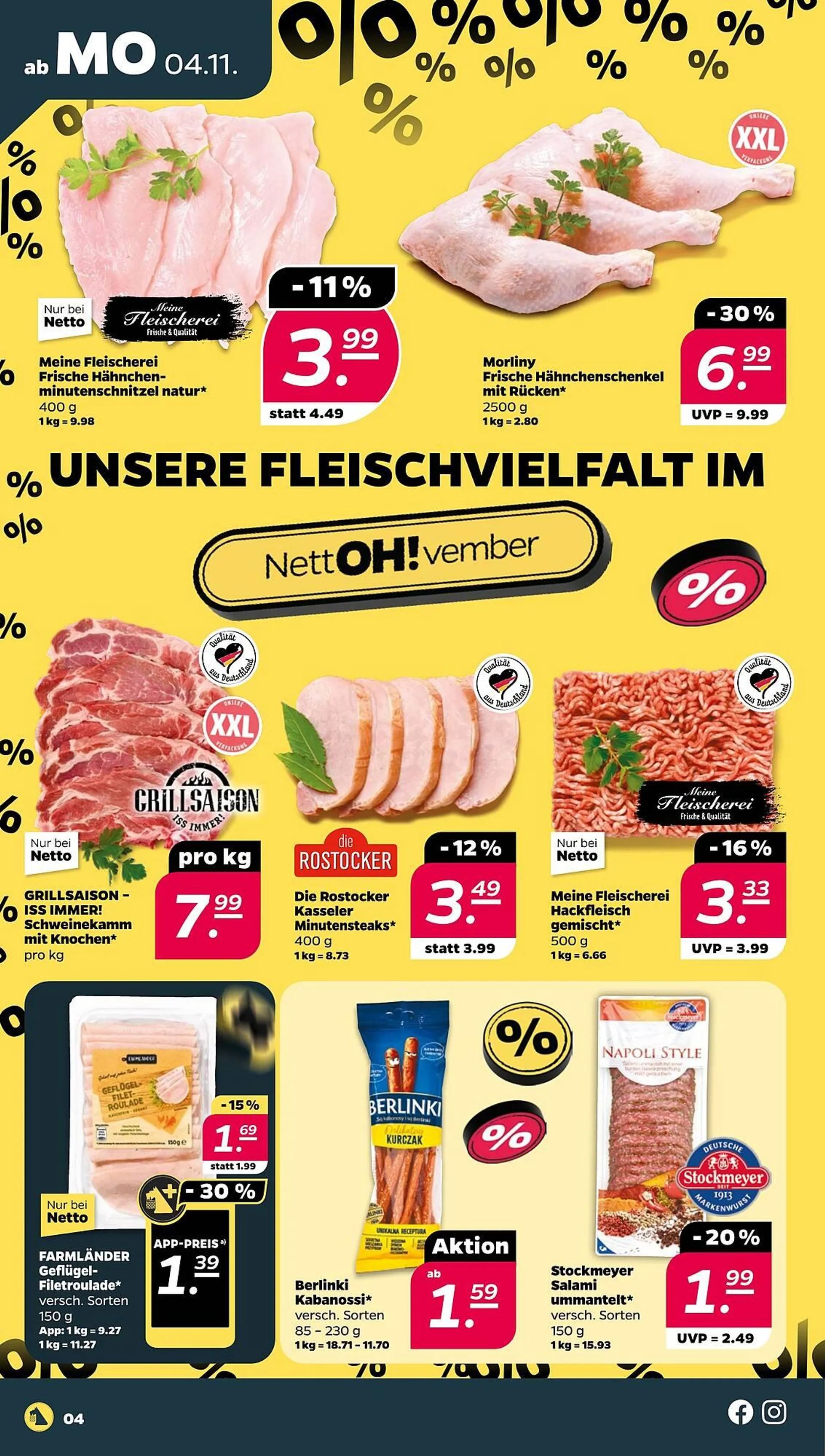 NETTO Prospekt von 4. November bis 9. November 2024 - Prospekt seite 4