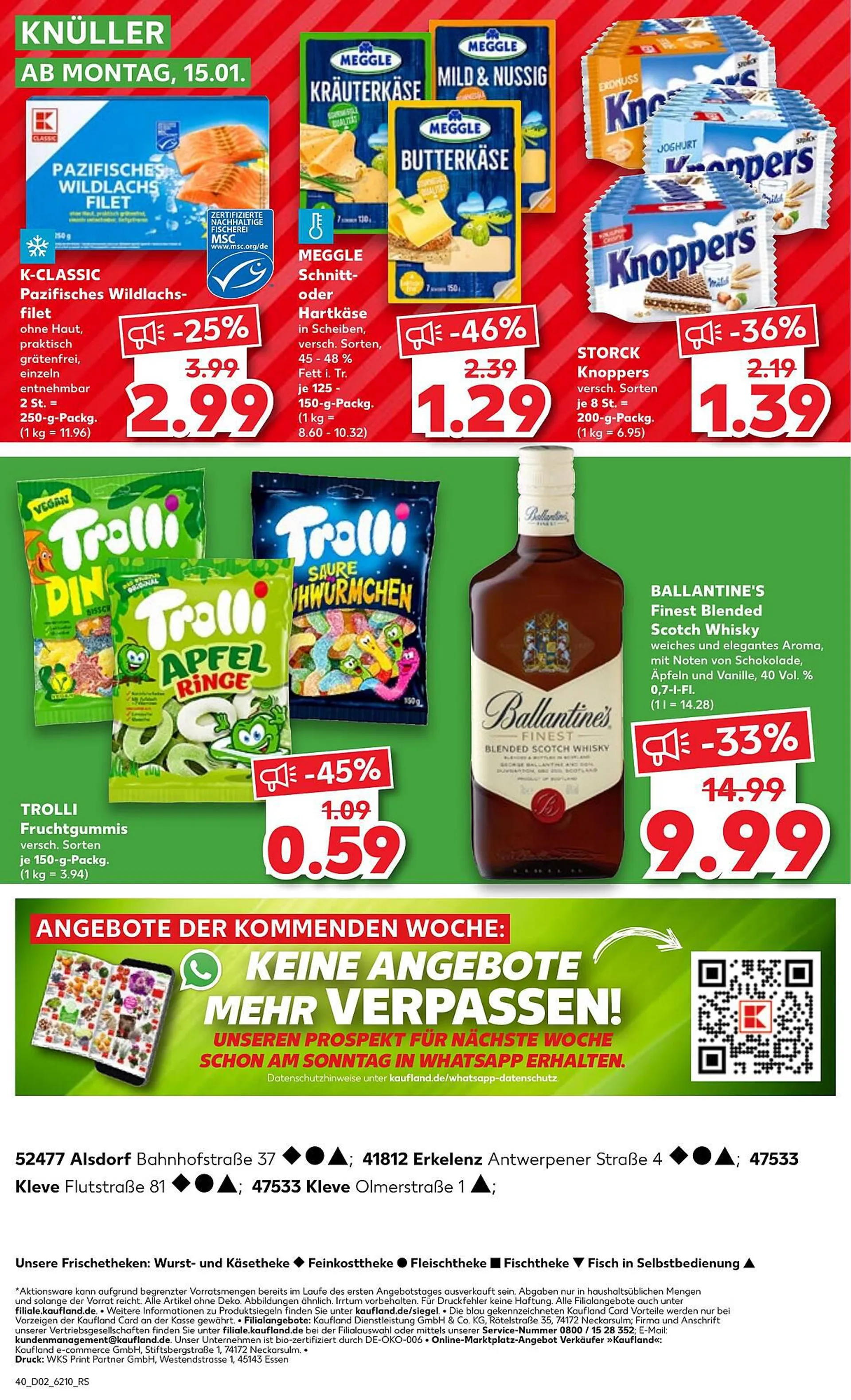 Kaufland Prospekt von 11. Januar bis 17. Januar 2024 - Prospekt seite 42