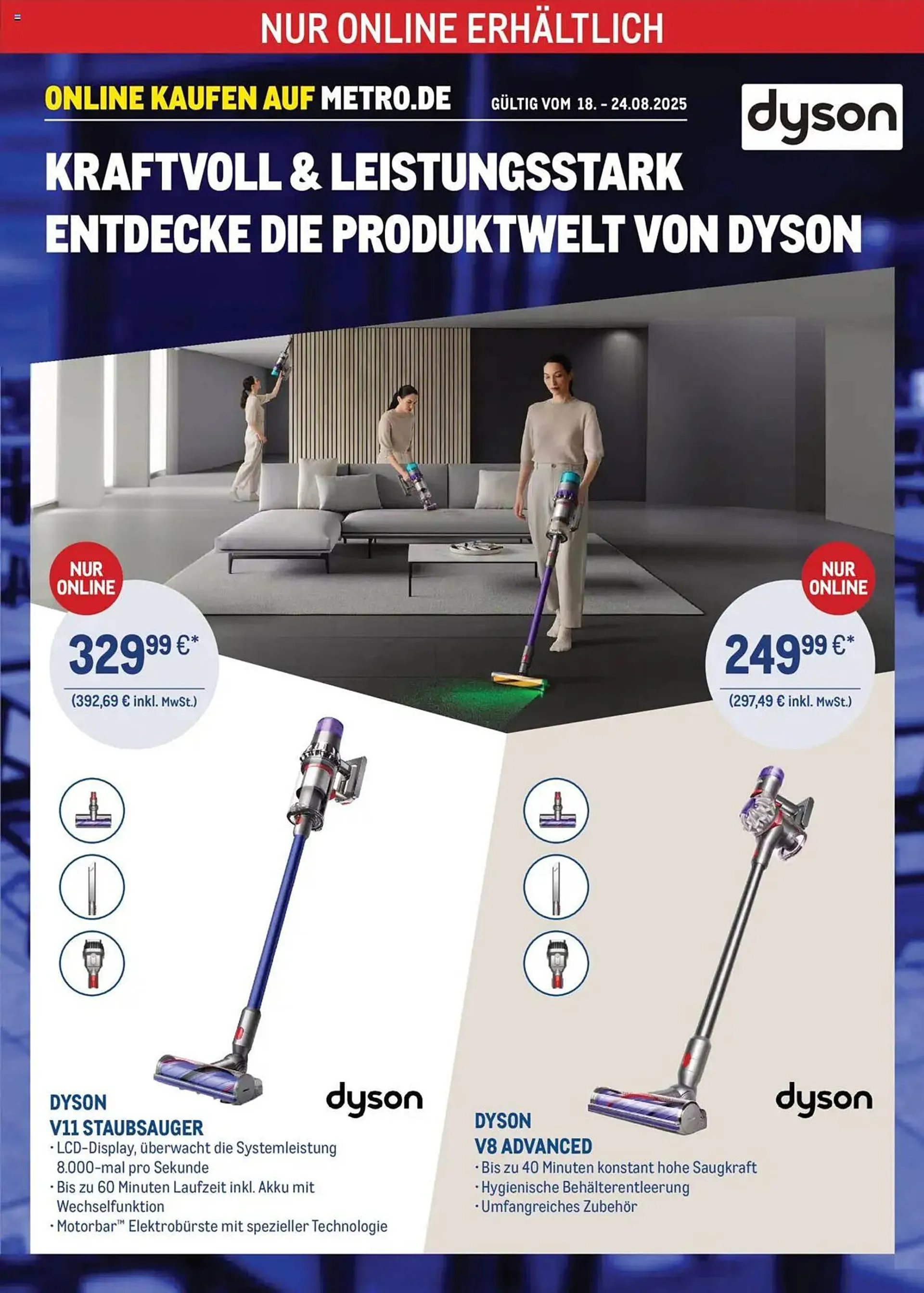 METRO Prospekt von 18. August bis 24. August 2025 - Prospekt seite 1