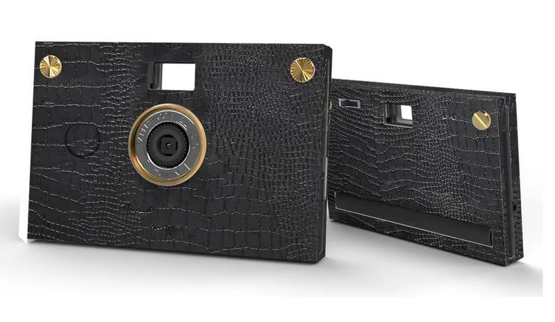 Paper Shoot Bundle Leather Texture Case - Black