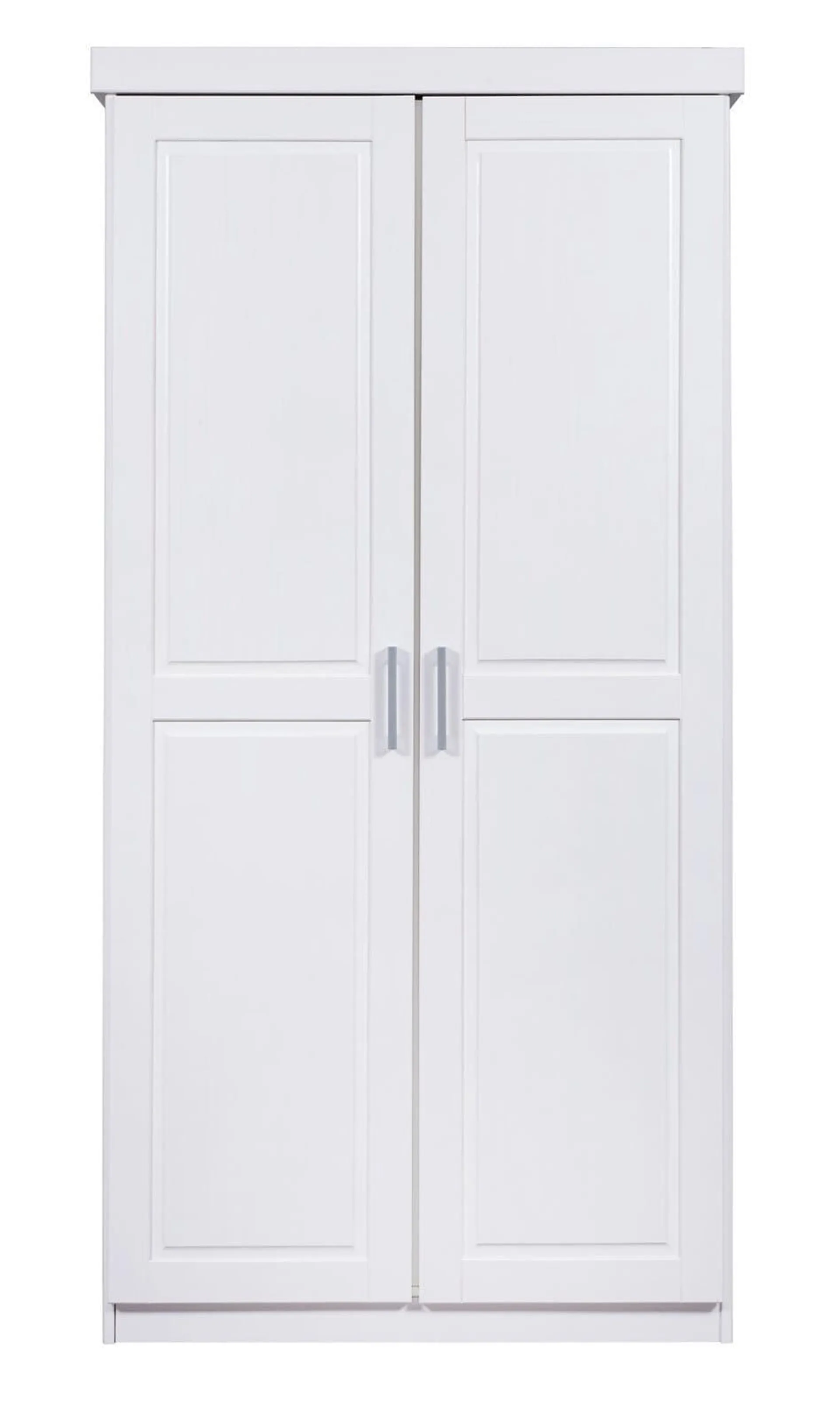 Drehtürenschrank Leonard 95 x 190 cm braun