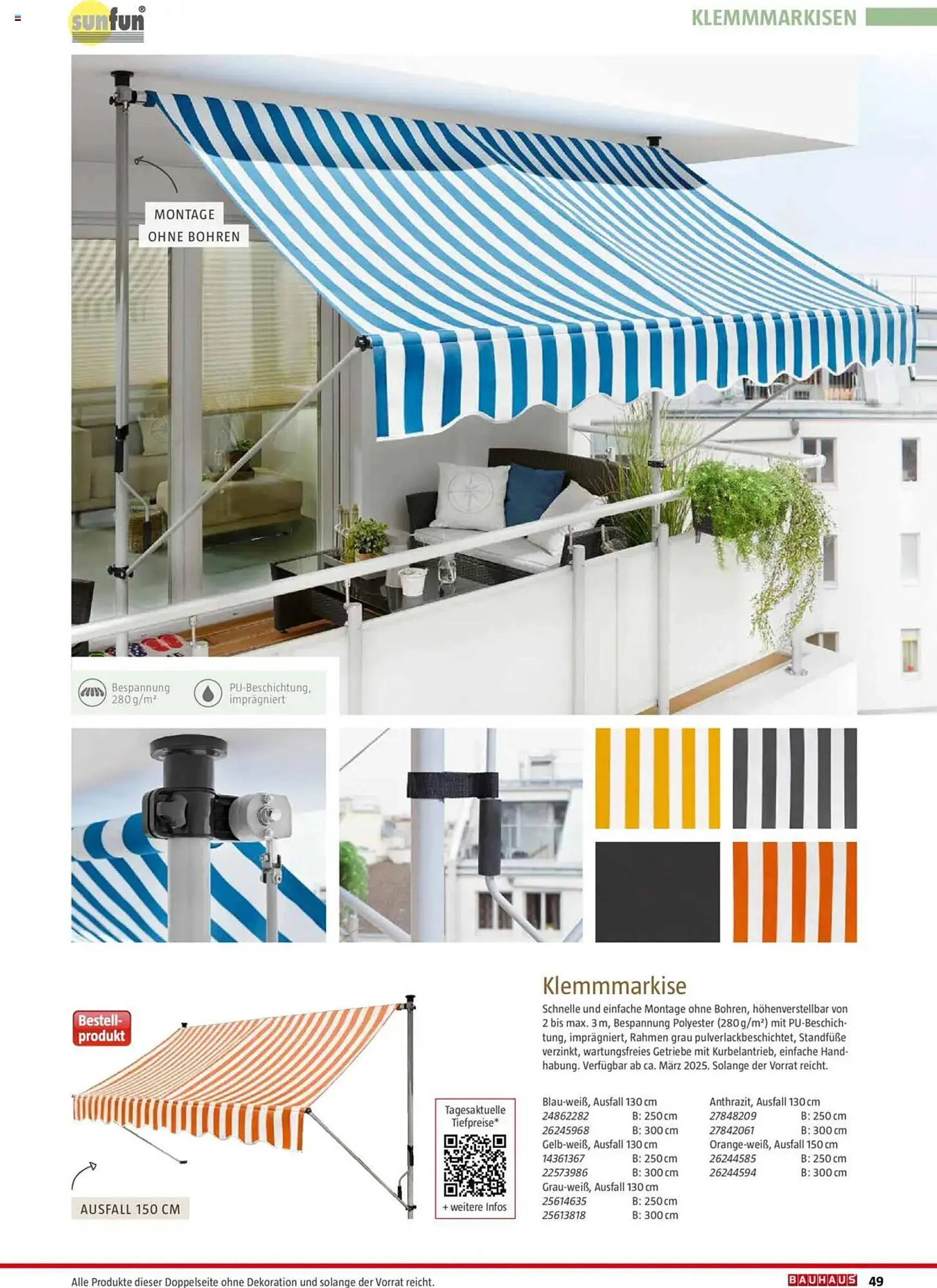 Bauhaus Prospekt von 26. Februar bis 31. Dezember 2025 - Prospekt seite 49