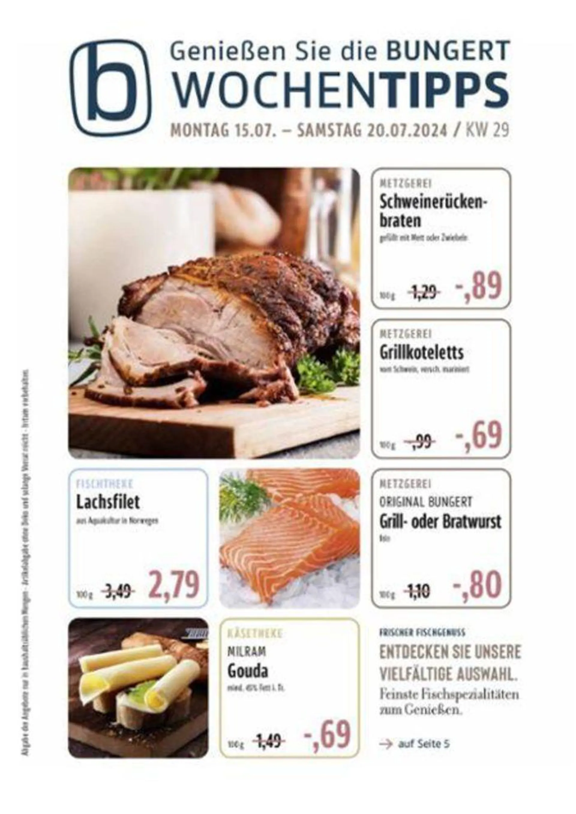 Blaetterkatalog von 14. Juli bis 28. Juli 2024 - Prospekt seite 1